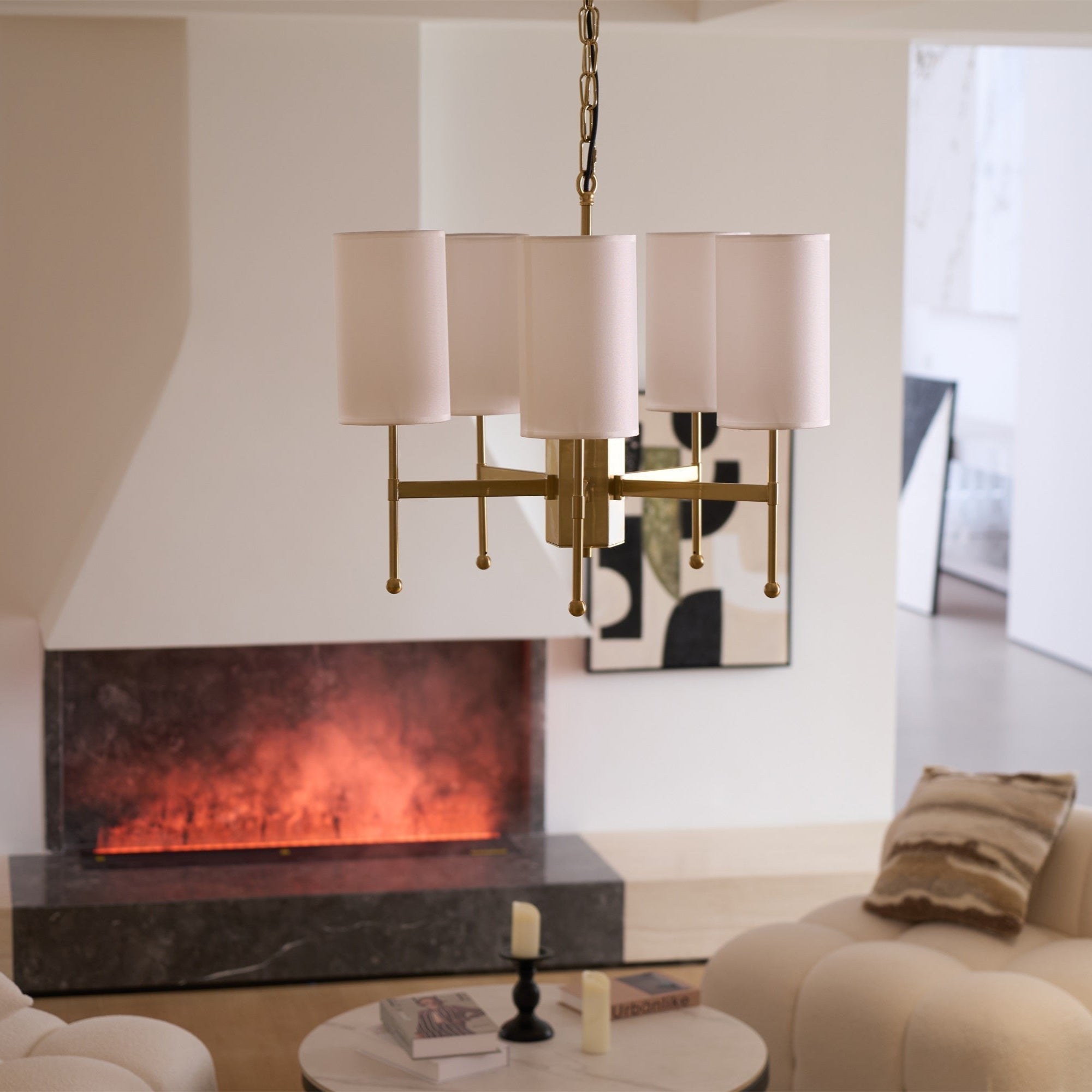 Brilliancess Brass Chandelier - Letslighting