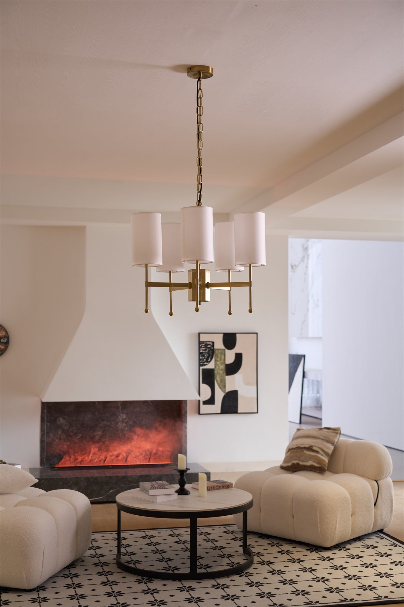 Brilliancess Brass Chandelier - Letslighting
