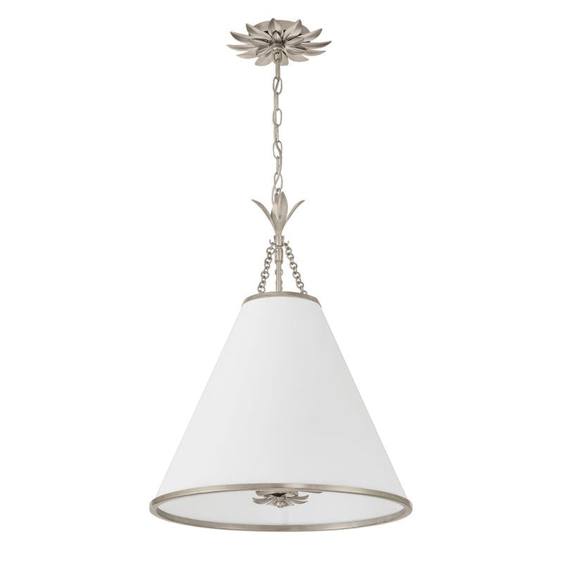 Aeon Modern Minimalist Brass Metal Fabric Pendant Lamp - Lamp Copper