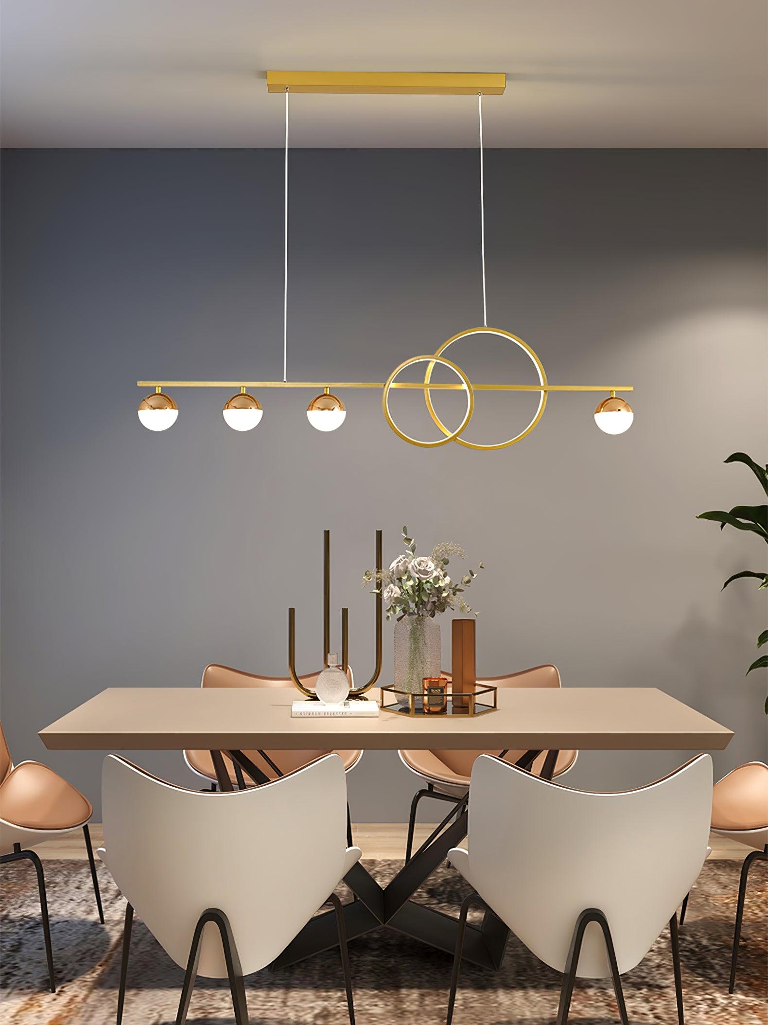 Brooklyn Double Circle Chandelier - Letslighting