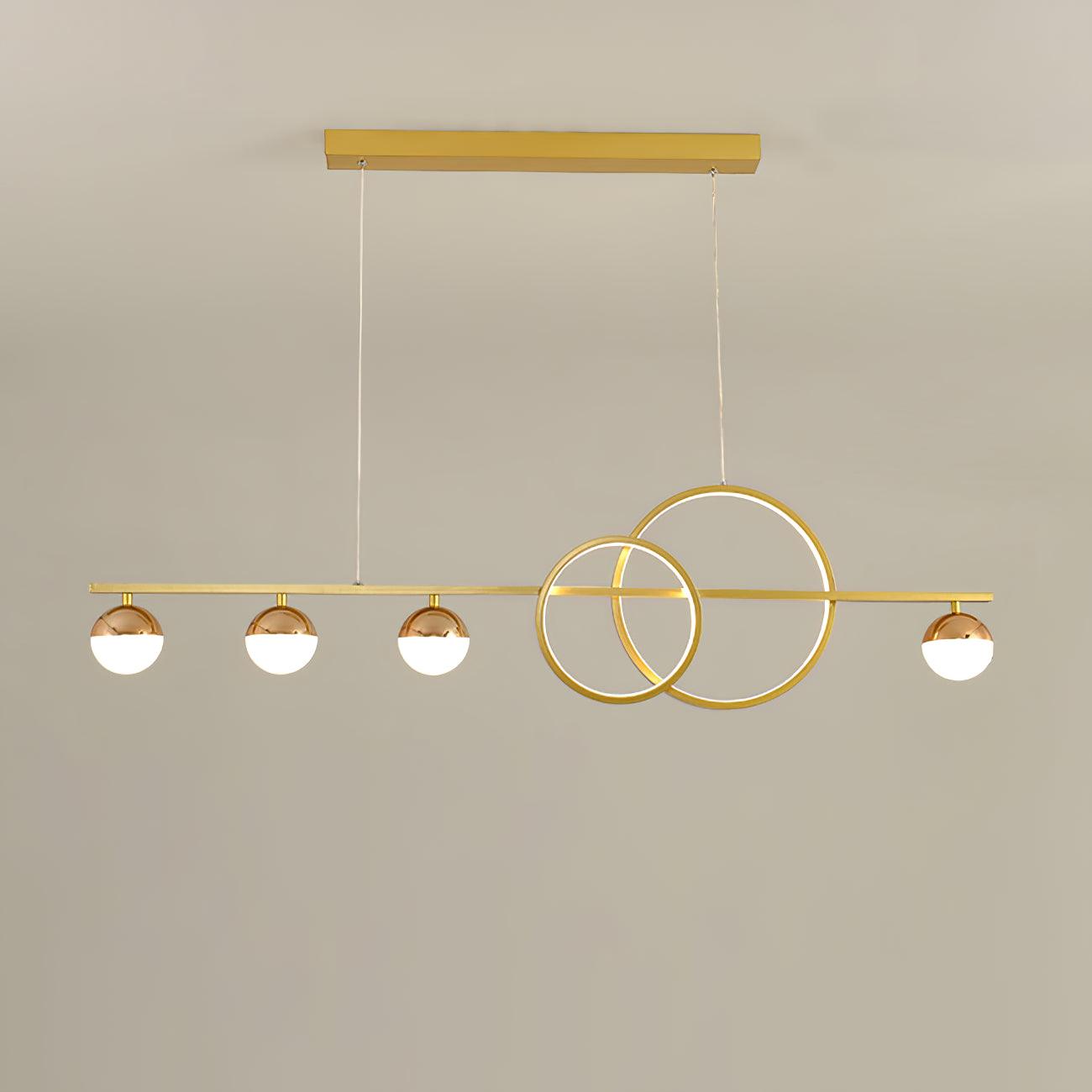 Brooklyn Double Circle Chandelier - Letslighting
