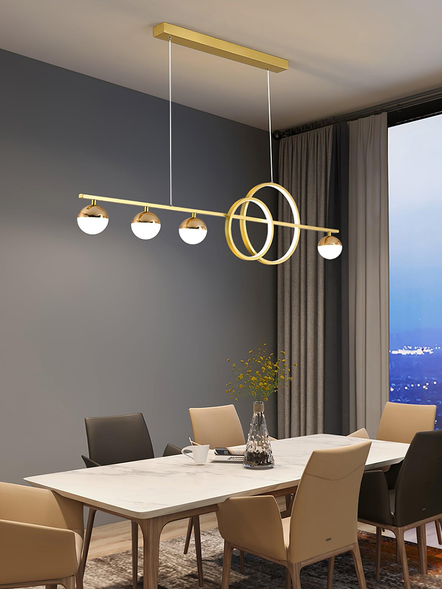 Brooklyn Double Circle Chandelier - Letslighting