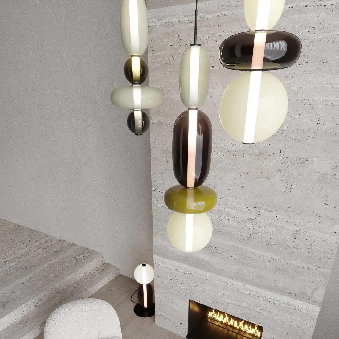 Candied Glass Combo Pendant Light - Letslighting