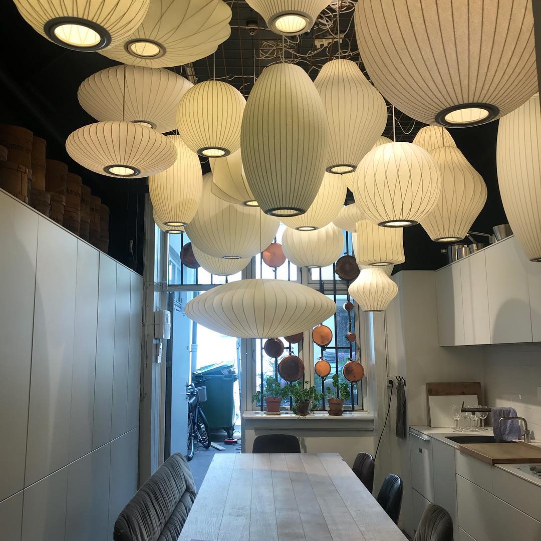 Bubble Mulberry Silk Pendant Lamp - Letslighting