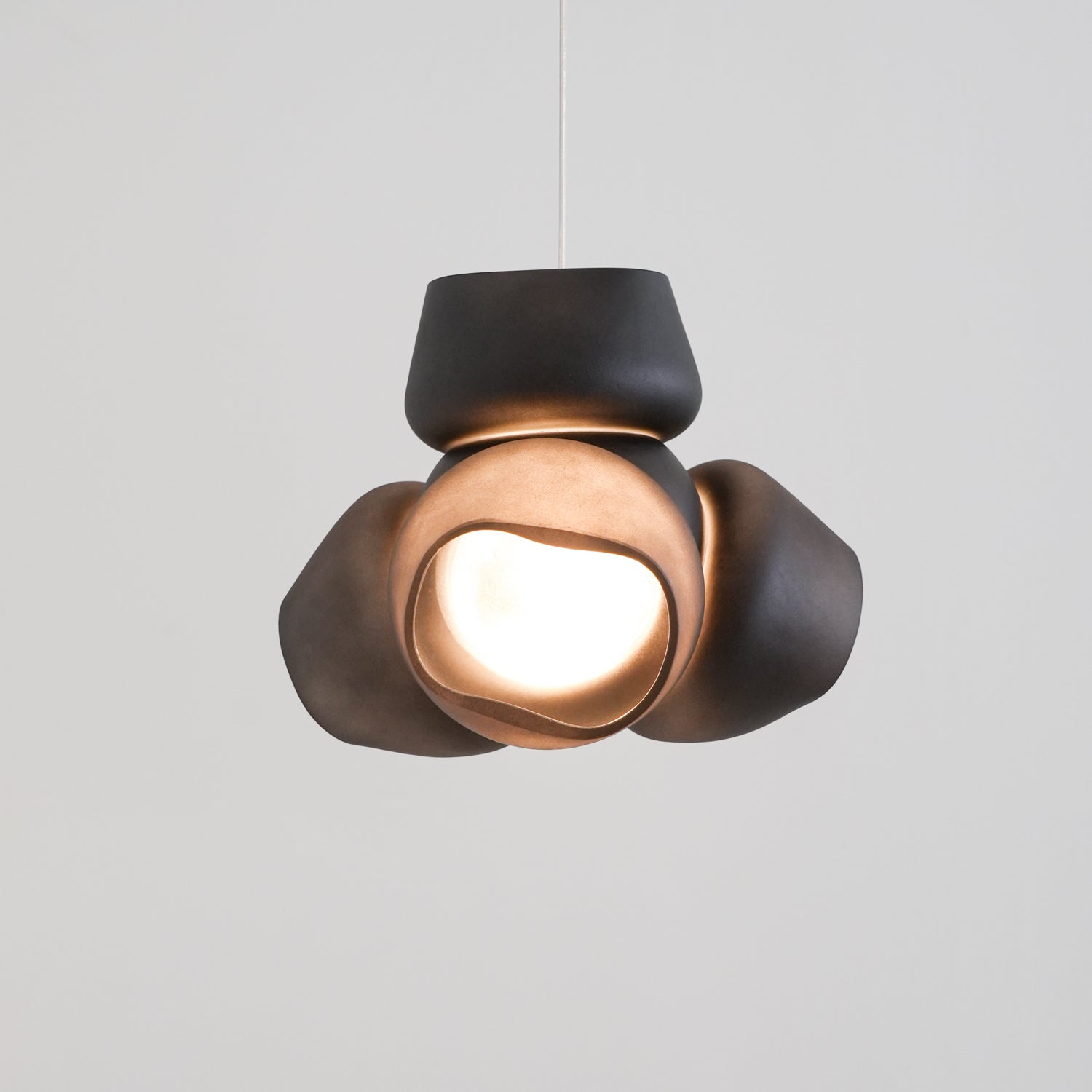 Zamarir Bubbles Cluster Metal Glass Pendant Light - Letslighting