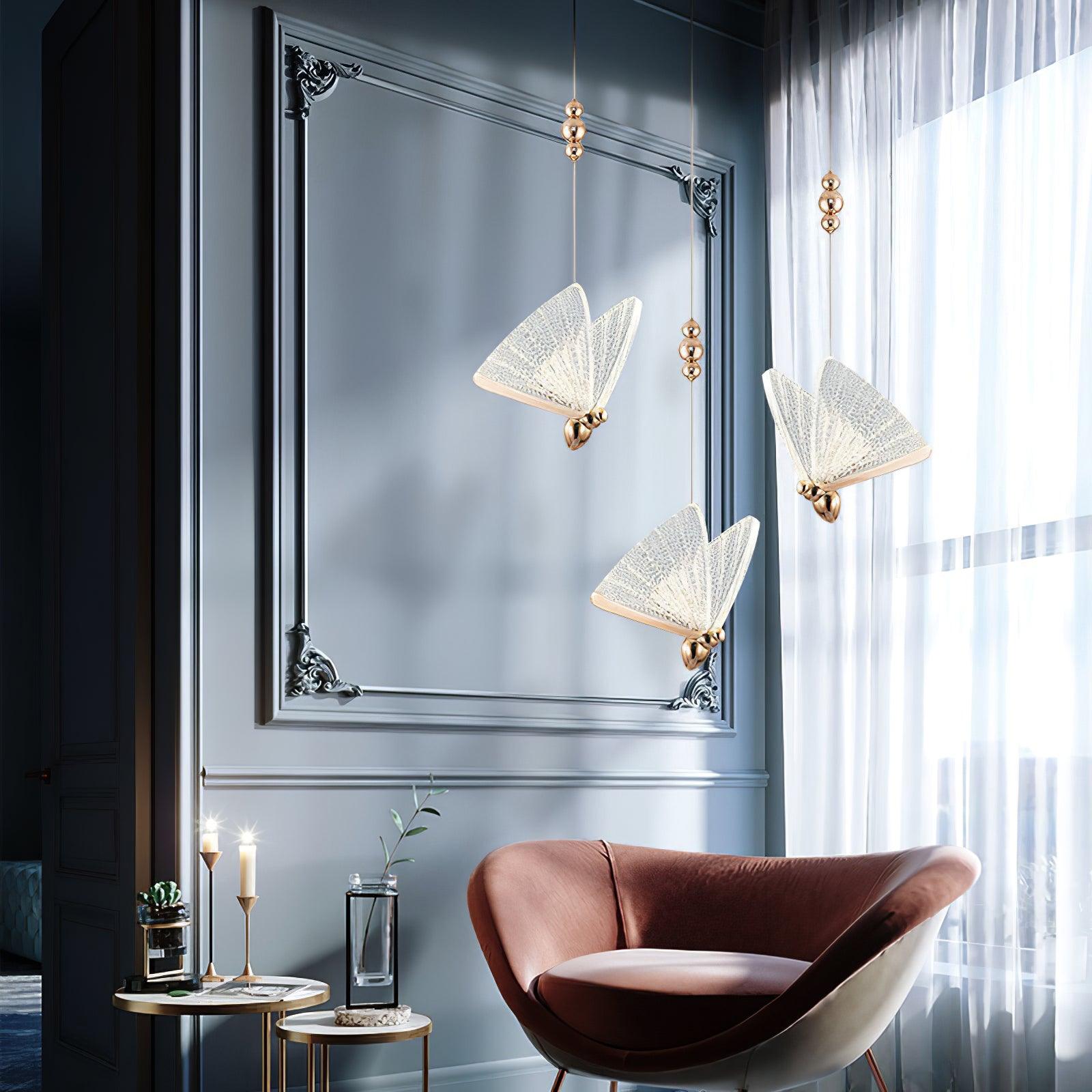 Butterfly Pendant Light - Letslighting