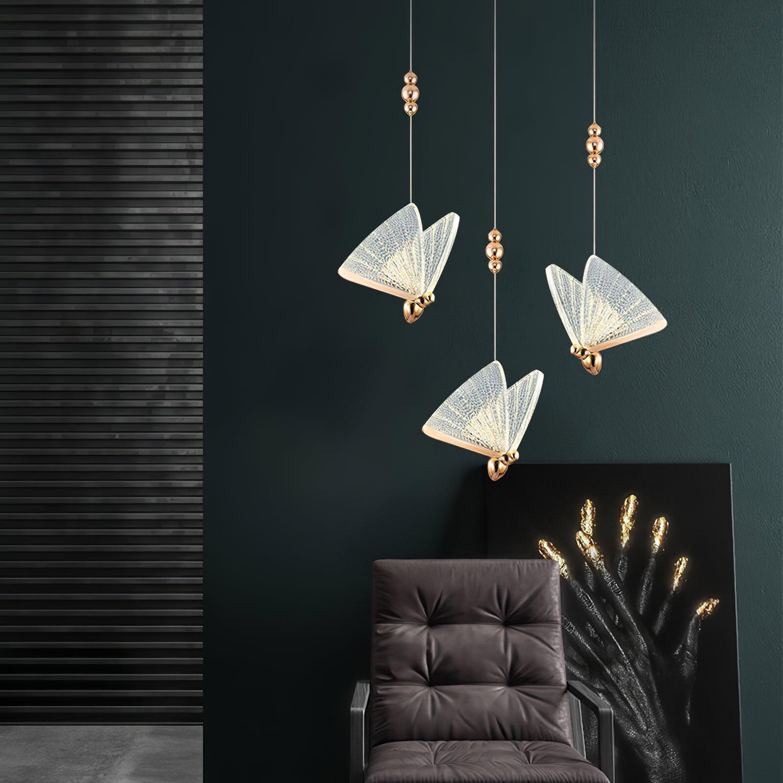 Butterfly Pendant Light - Letslighting