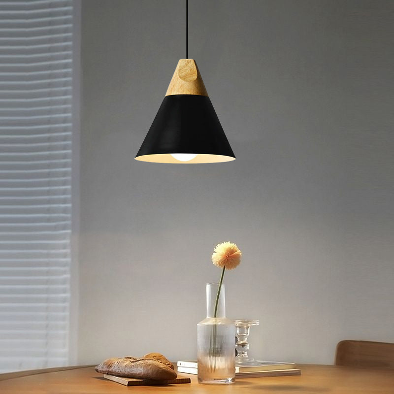 Valentina Moderna Madera/Metal Lámpara Colgante