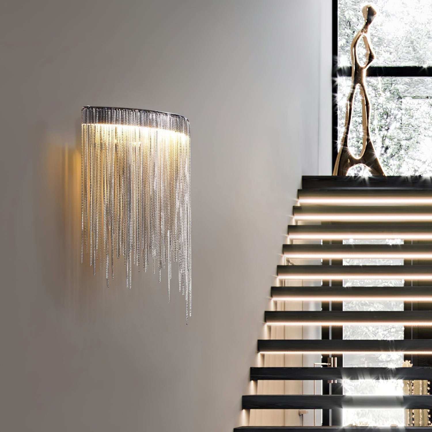 Cadena Tassel Wall Lamp - Letslighting
