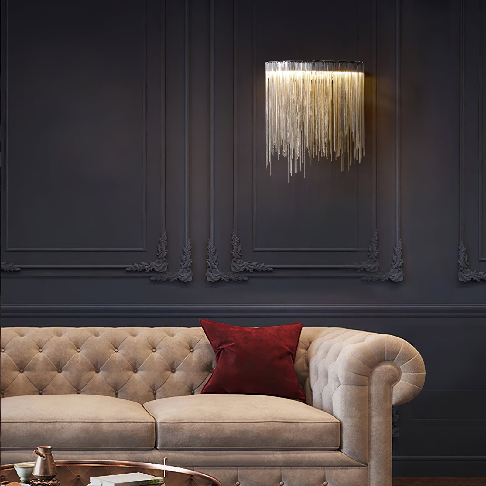 Cadena Tassel Wall Lamp - Letslighting