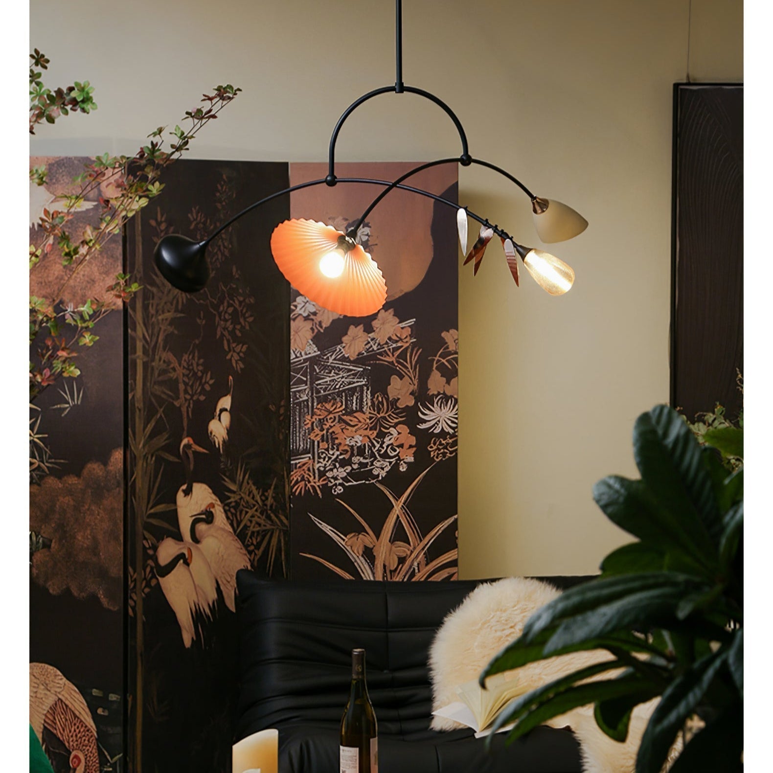 FloraCurv Glass Artisan Pendant Light - Letslighting