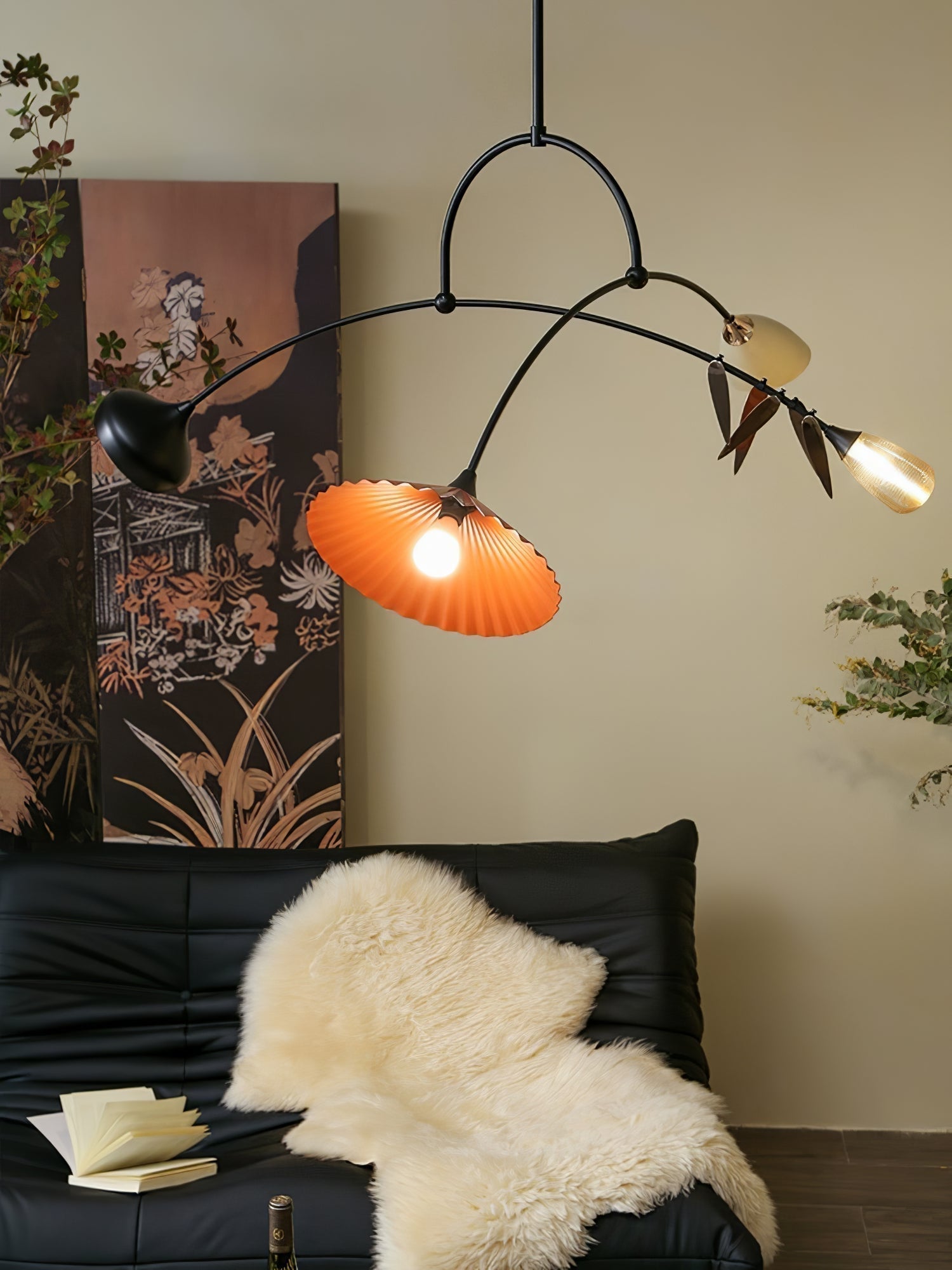 FloraCurv Glass Artisan Pendant Light - Letslighting