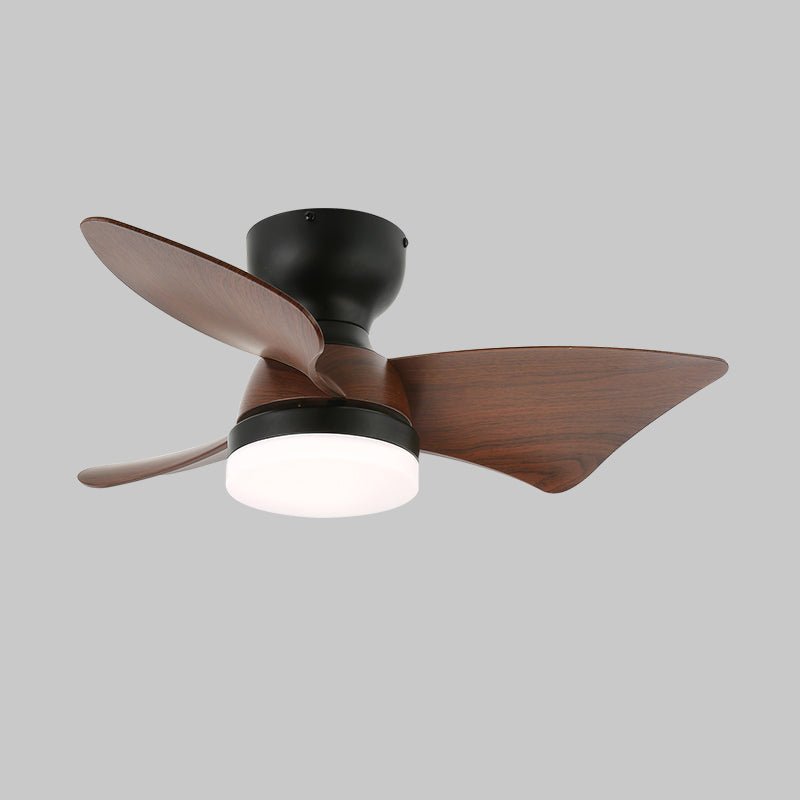 Ventilador de Techo Mirella Plata Madera con Luz