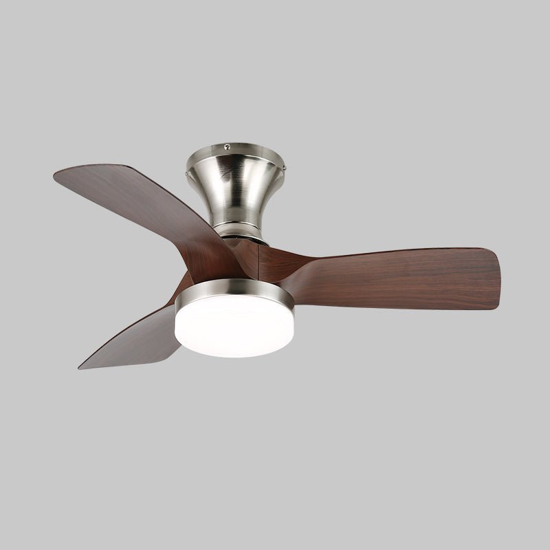 Ventilador de Techo Mirella Plata Madera con Luz