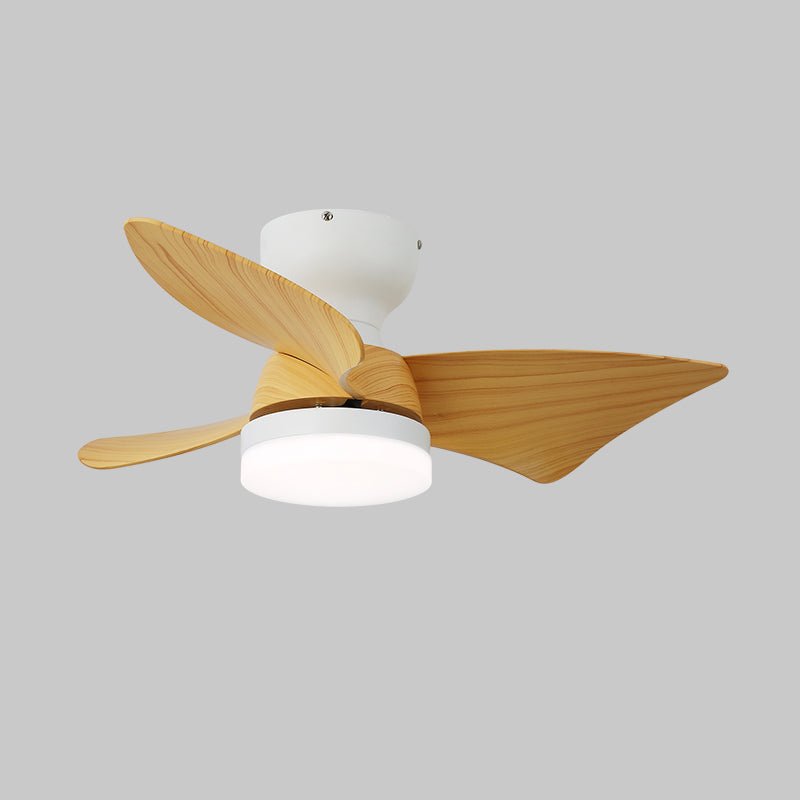 Ventilador de Techo Mirella con luz en acabado Negro