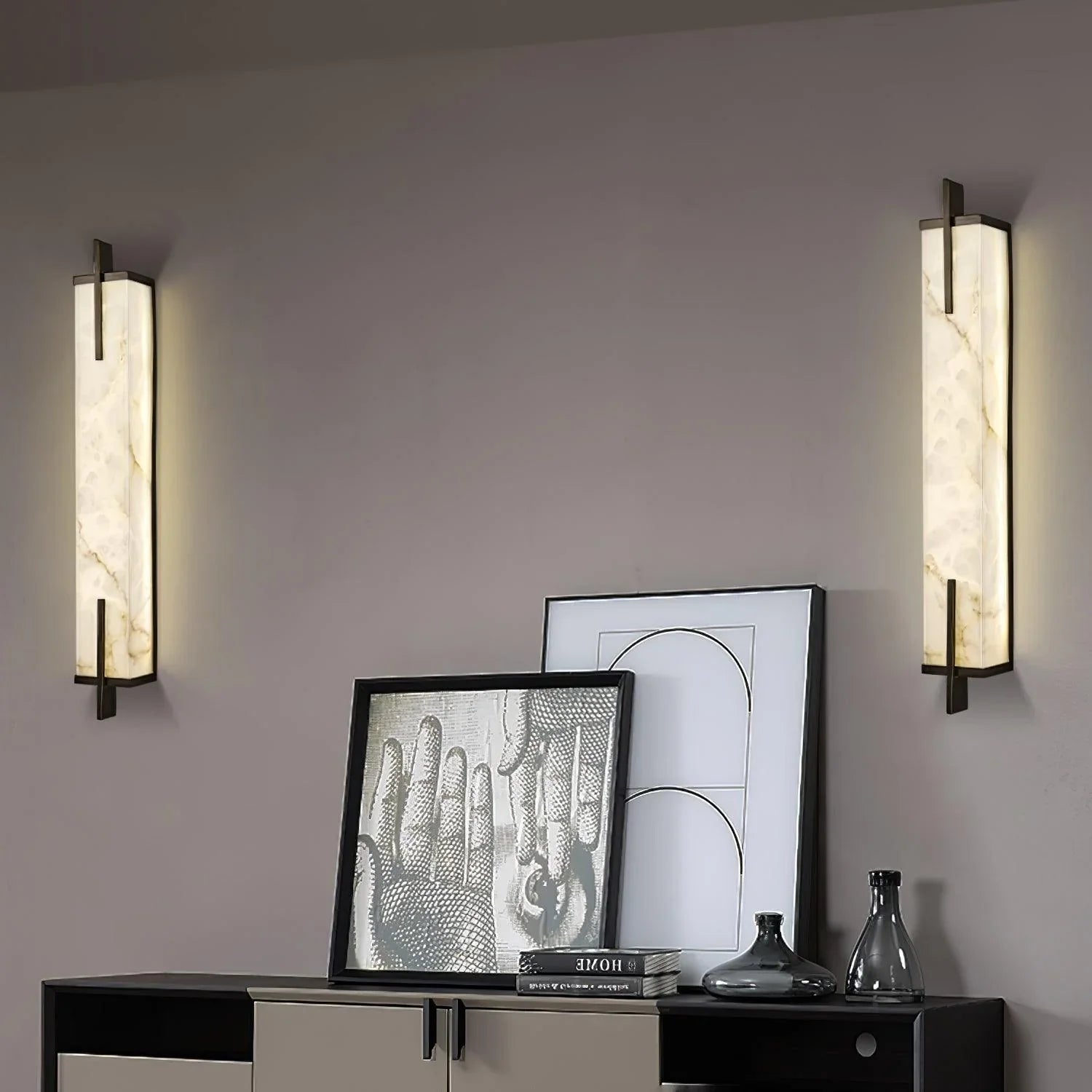 Zenith Alabaster Wall Light