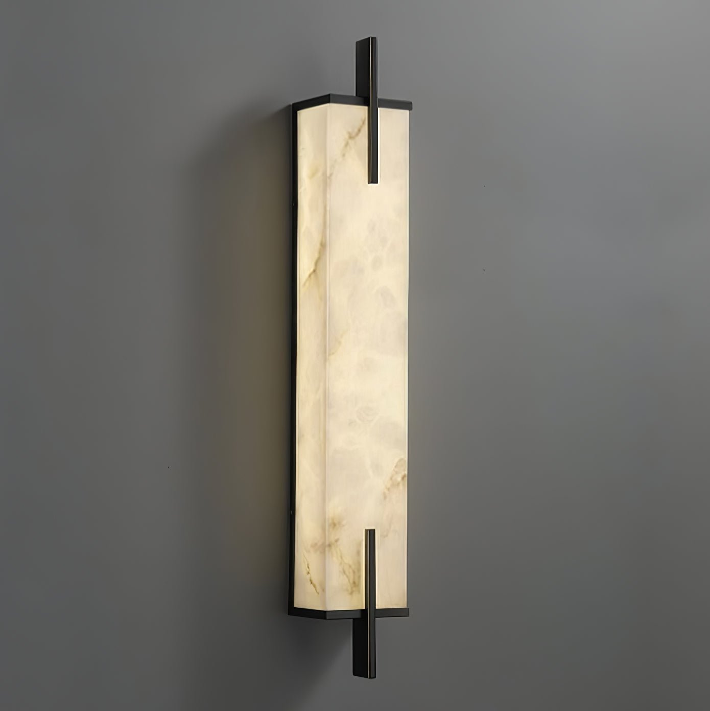 Aurcarir Rectangular Alabaster Wall Light - Letslighting