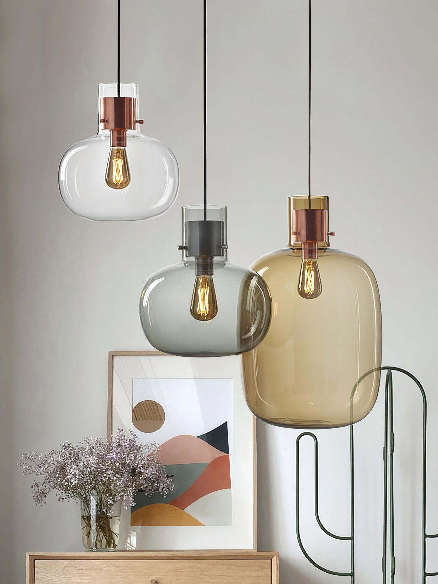 Cambre Glass Pendant Light - Letslighting