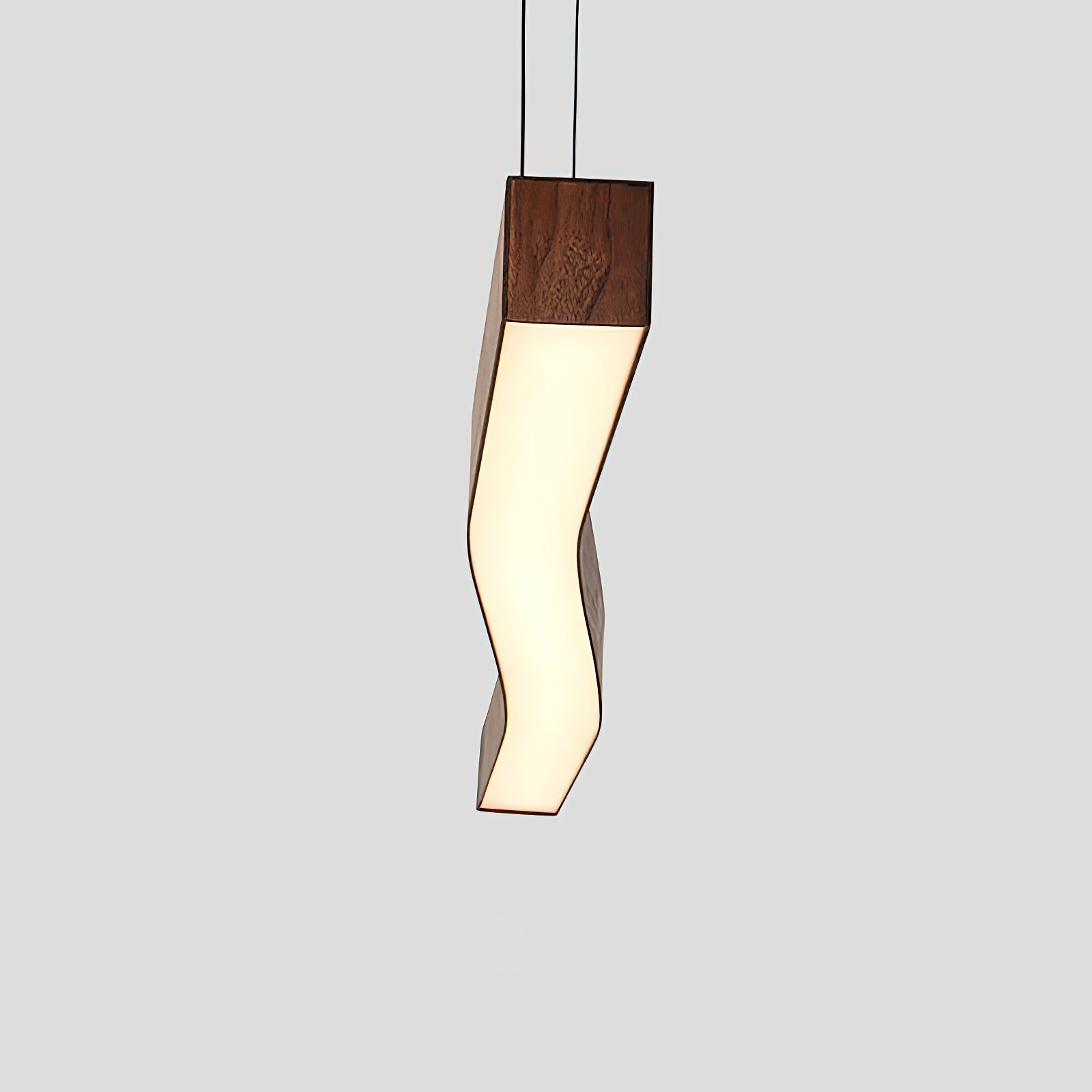 Muto Lámpara Colgante Nórdica de Madera