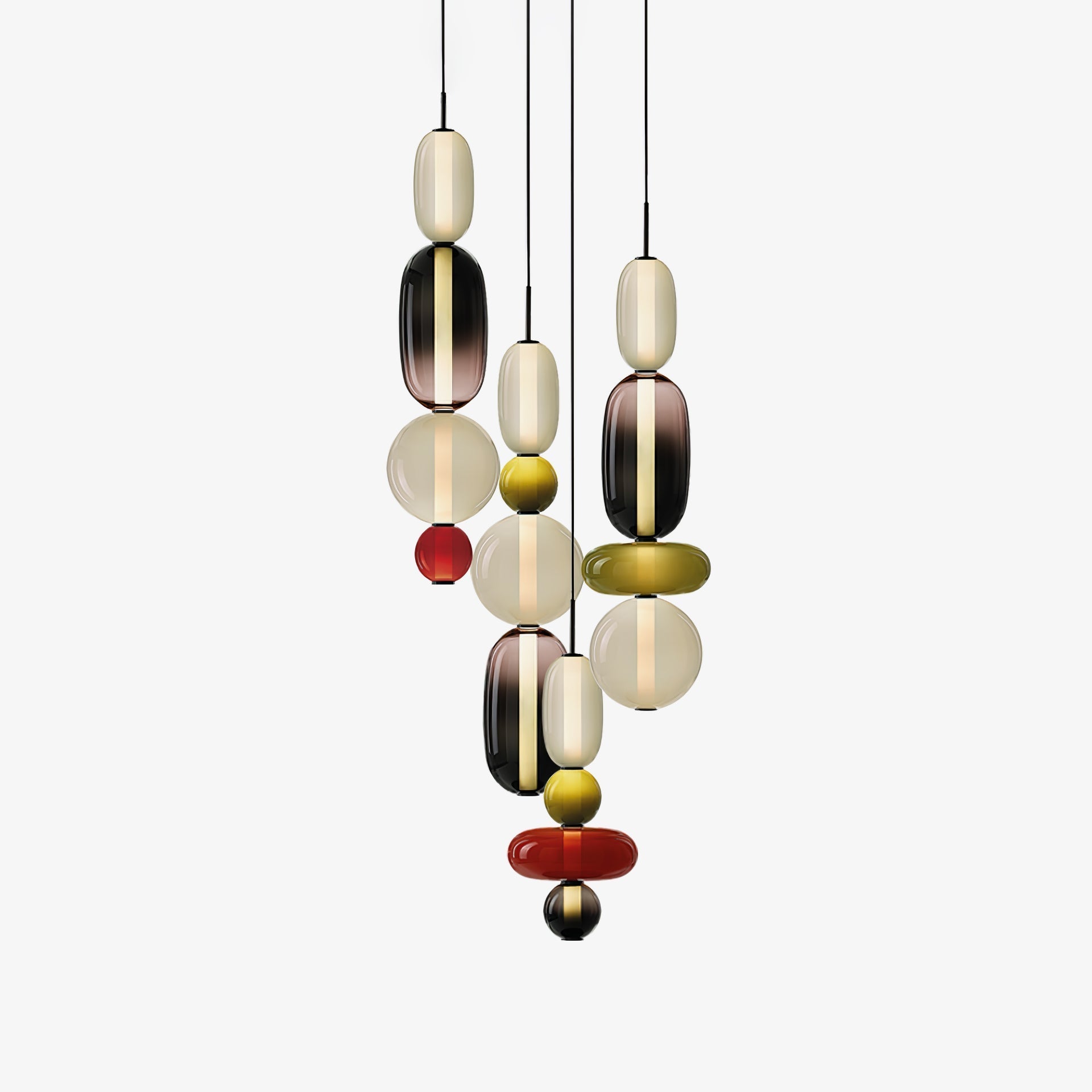 Candied Glass Combo Pendant Light - Letslighting