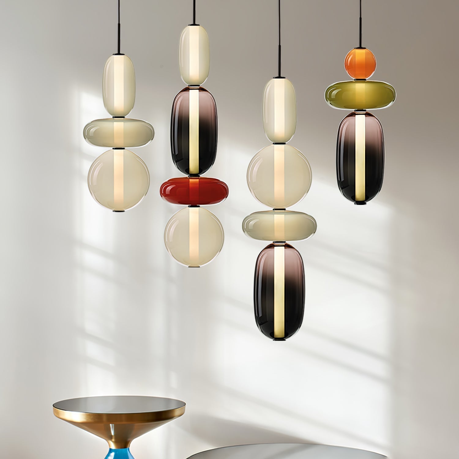 Candied Glass Combo Pendant Light - Letslighting