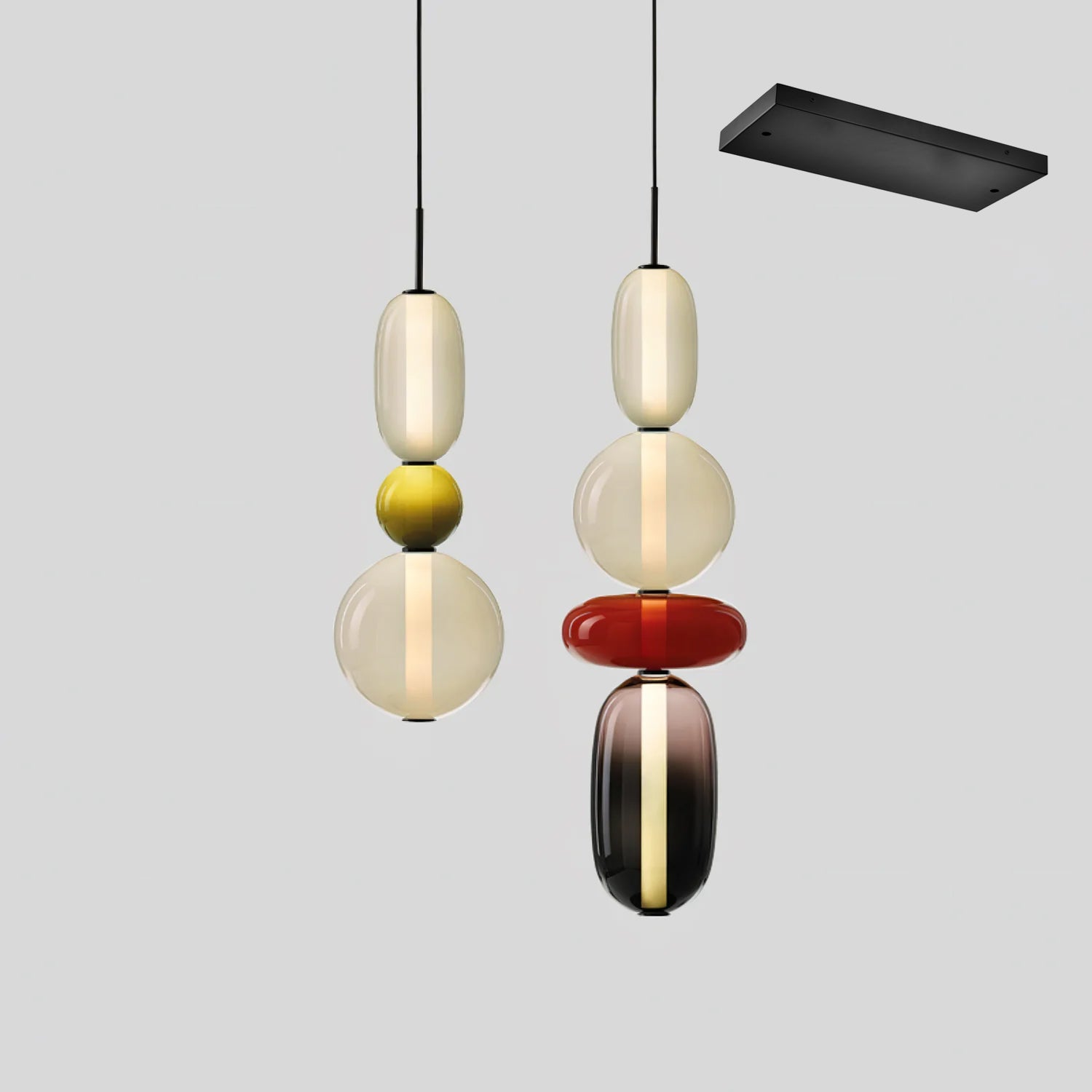 Candied Glass Combo Pendant Light - Letslighting