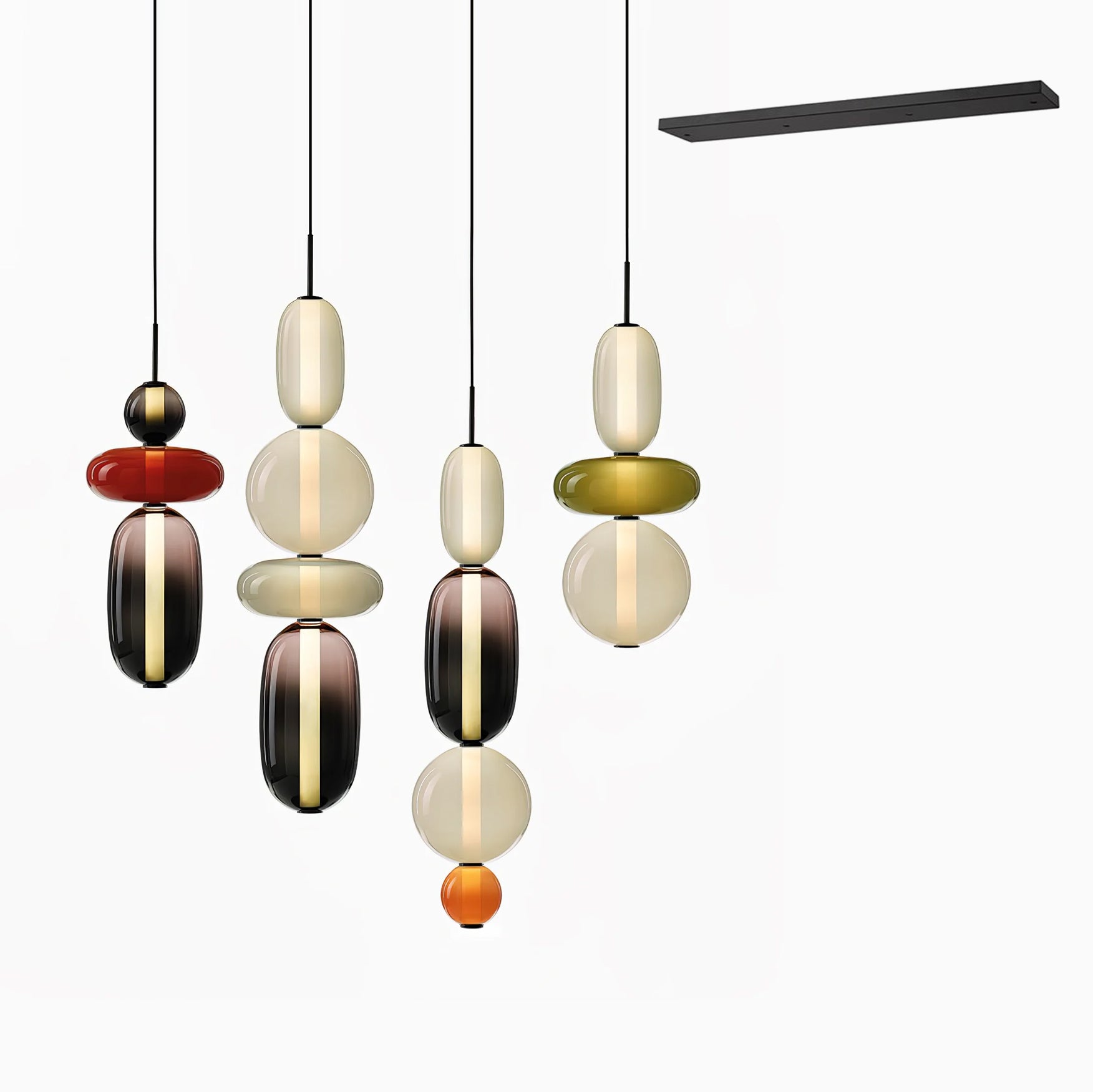 Candied Glass Combo Pendant Light - Letslighting
