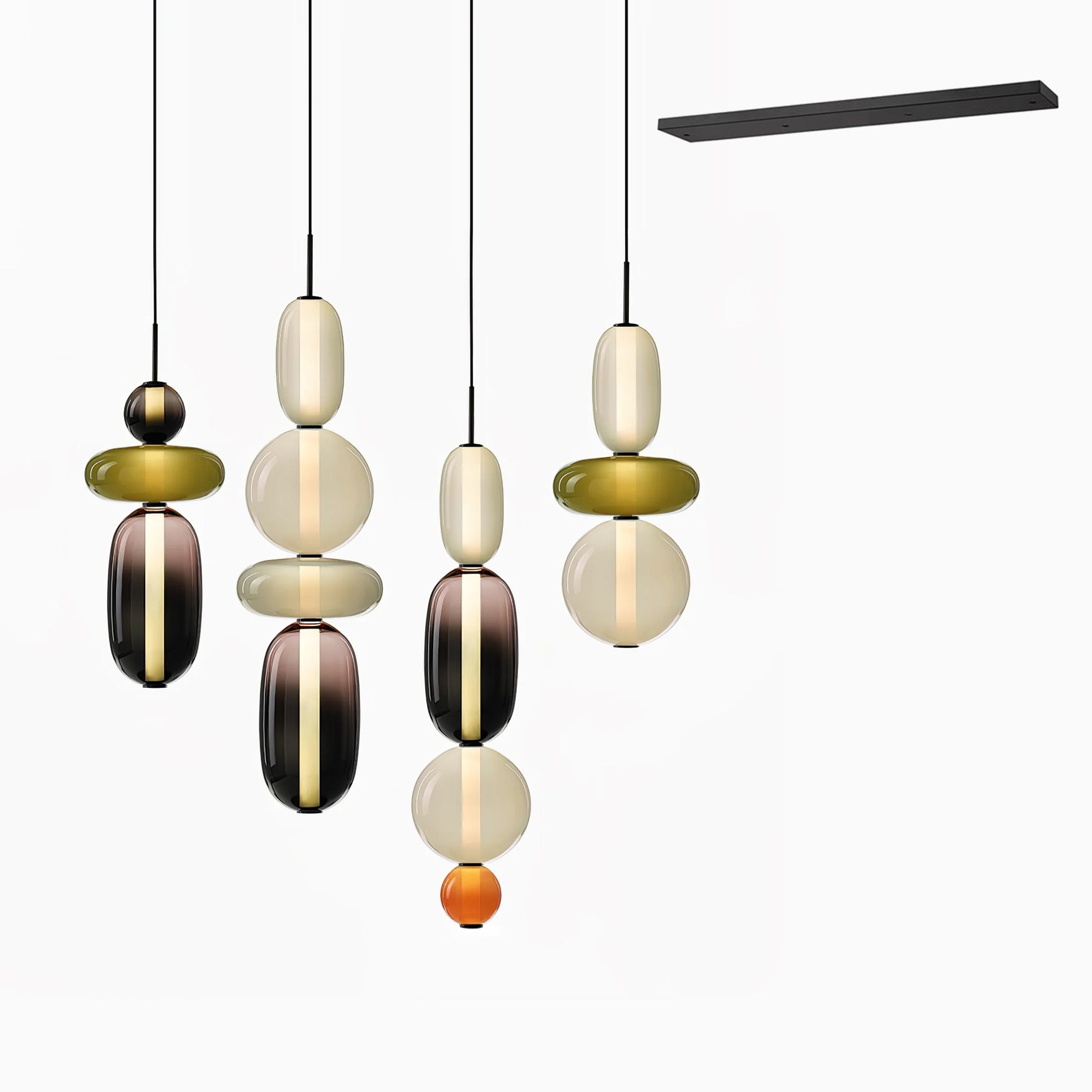Candied Glass Combo Pendant Light - Letslighting