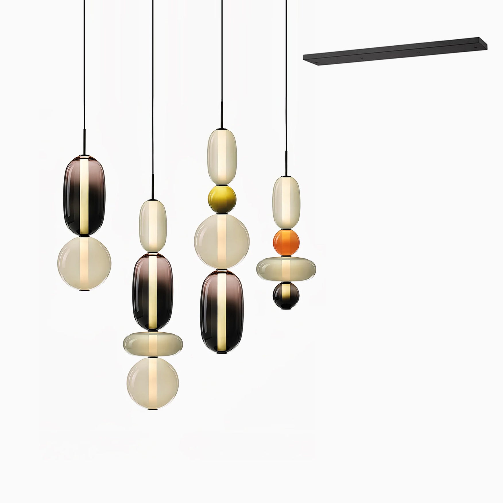 Candied Glass Combo Pendant Light - Letslighting