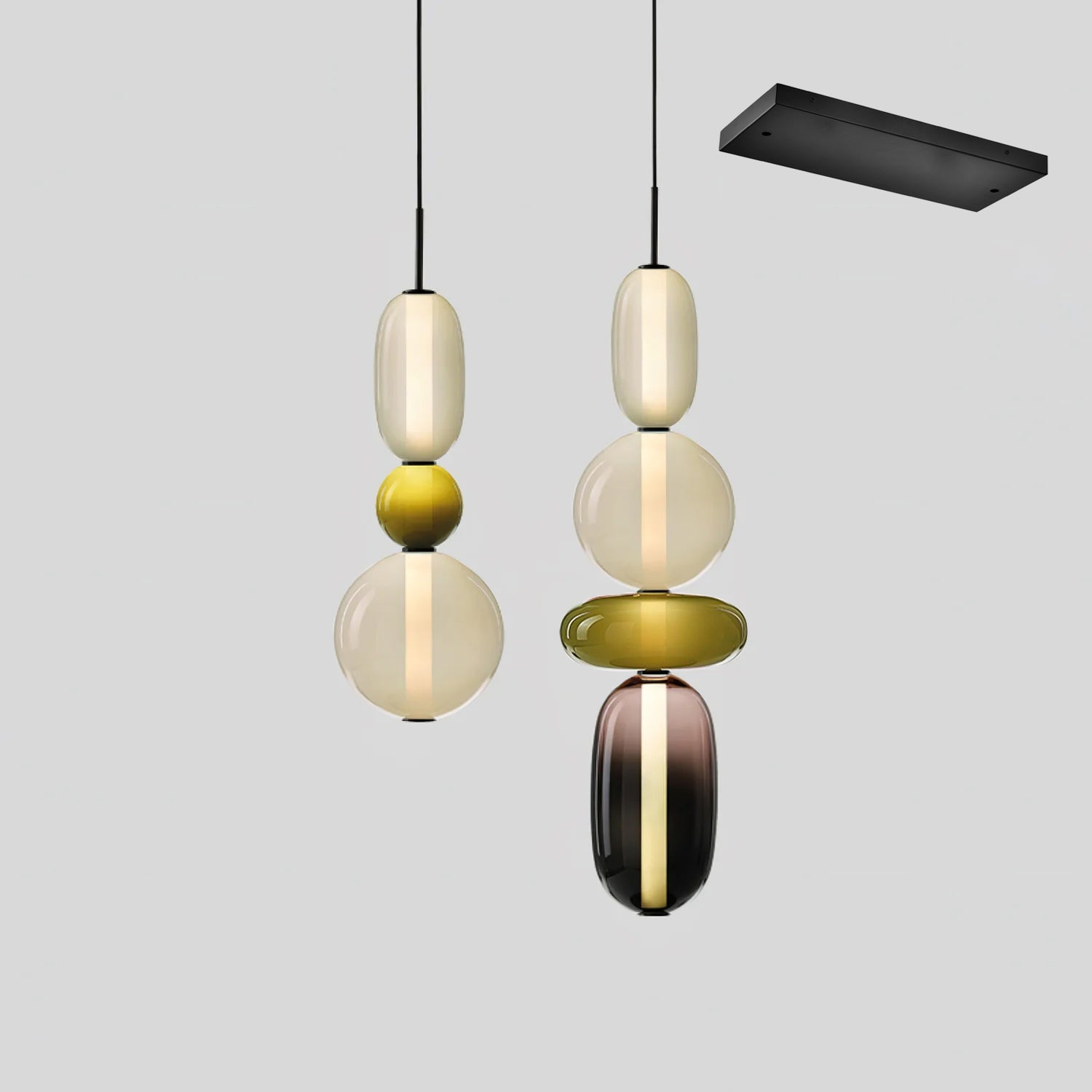 Candied Glass Combo Pendant Light - Letslighting