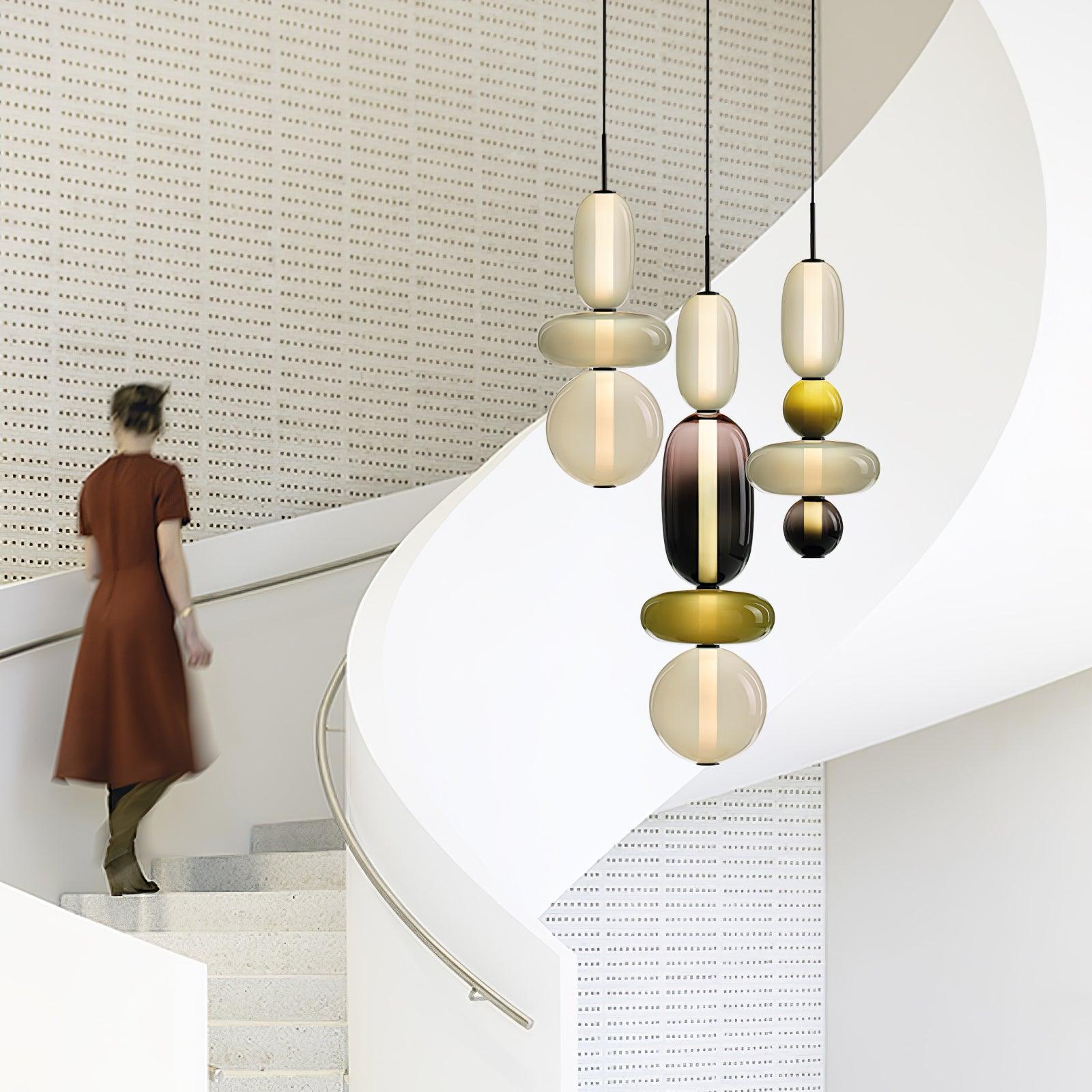 Candied Glass Combo Pendant Light - Letslighting