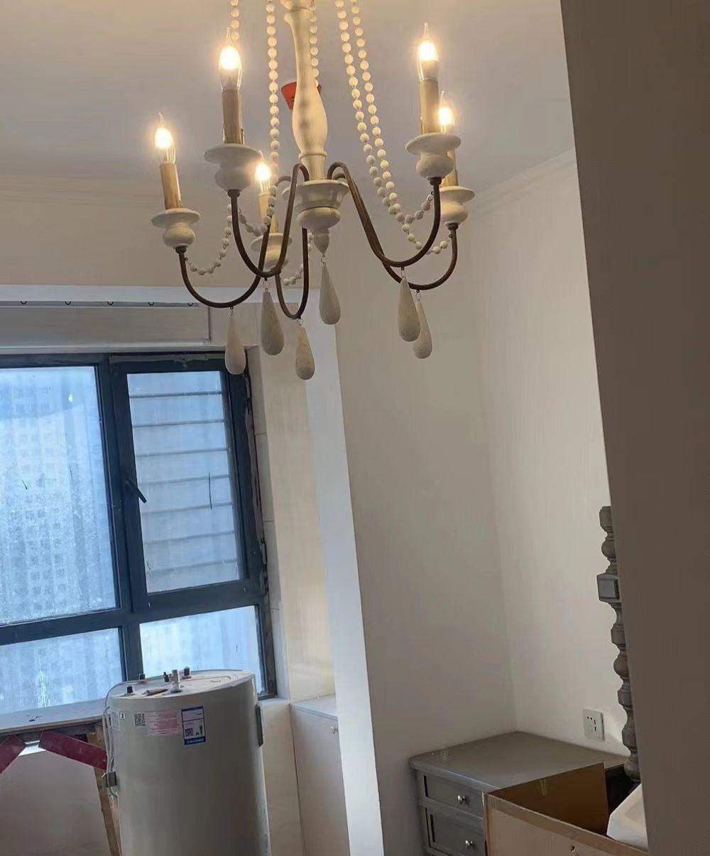 Candle Style Beaded Chandelier - Letslighting