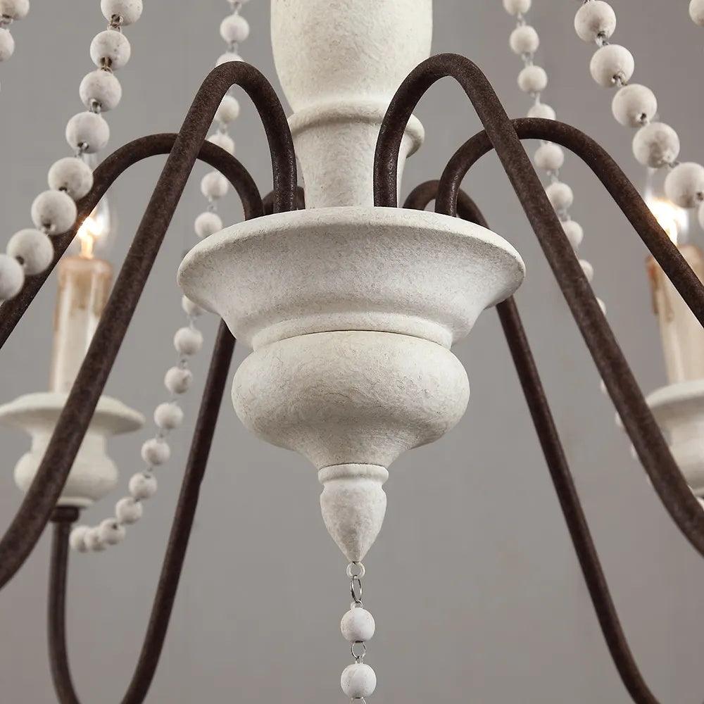 Candle Style Beaded Chandelier - Letslighting
