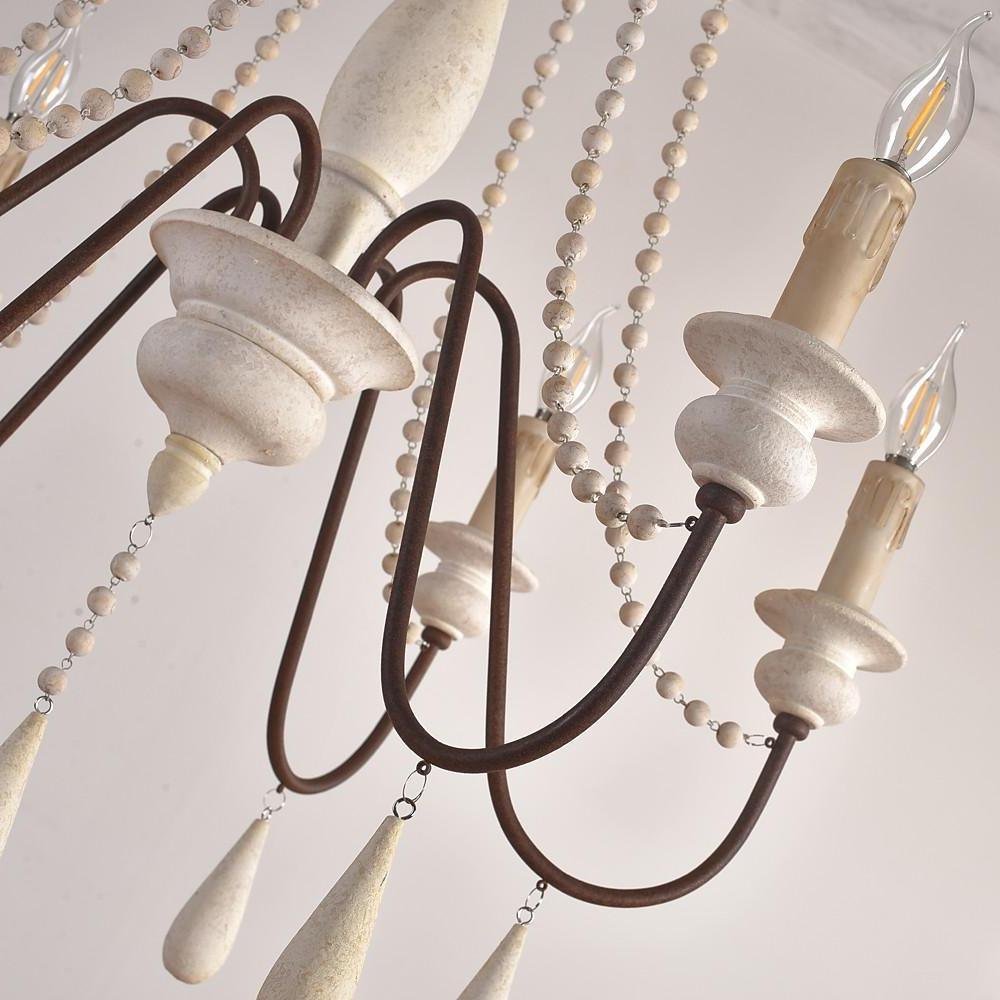Candle Style Beaded Chandelier - Letslighting