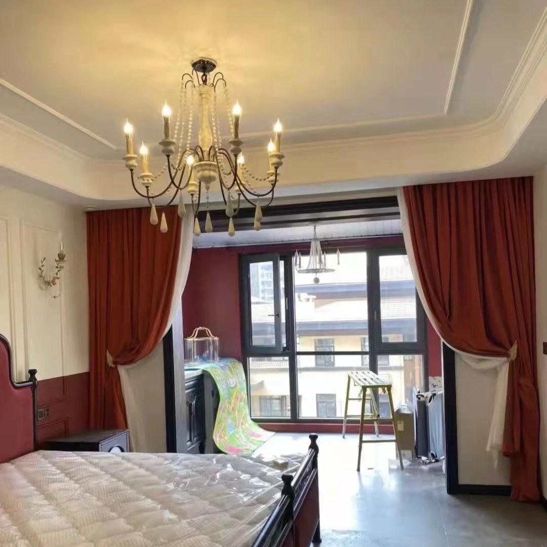 Candle Style Beaded Chandelier - Letslighting