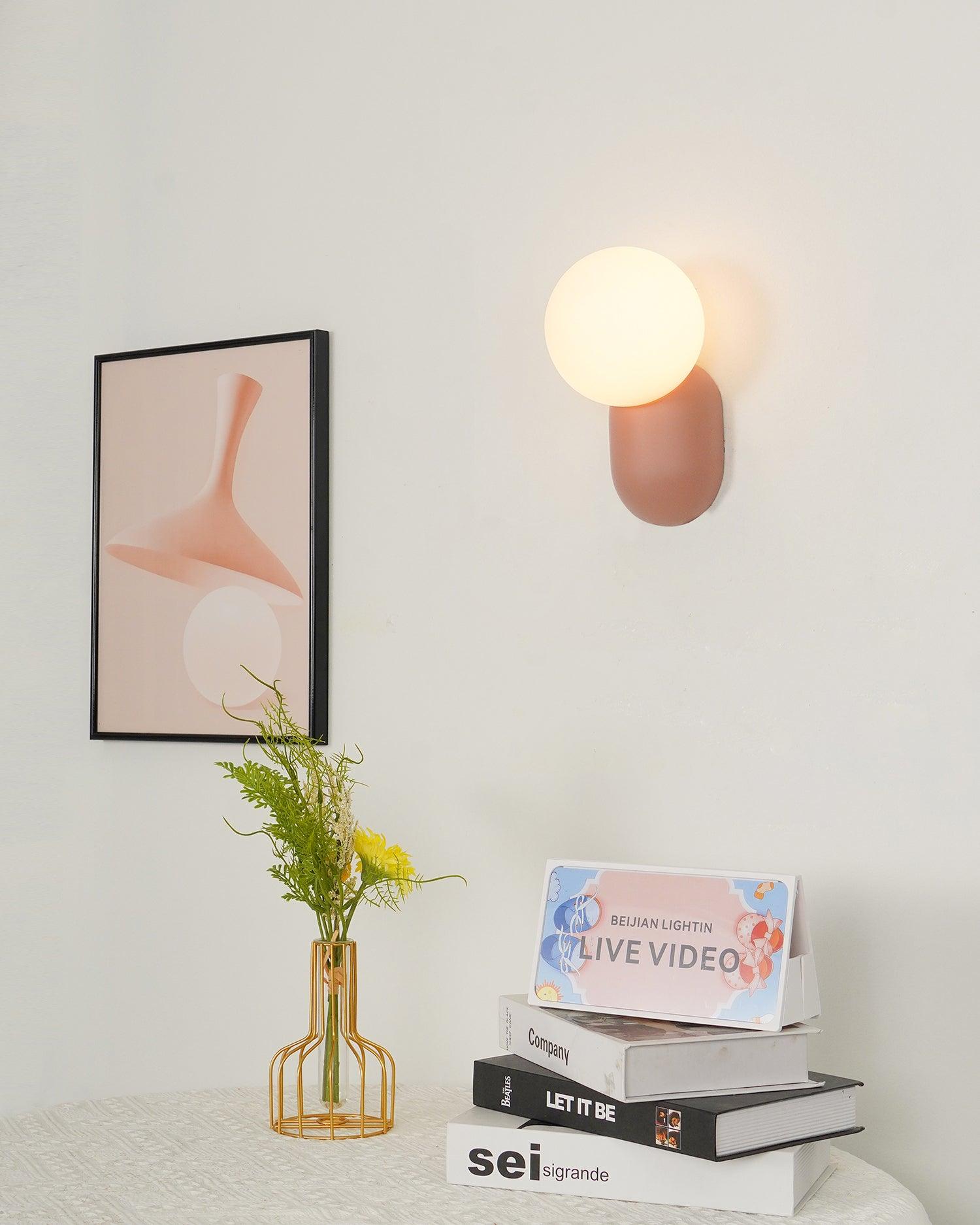 Lunara Minimalist Globe Wall Sconce - Letslighting