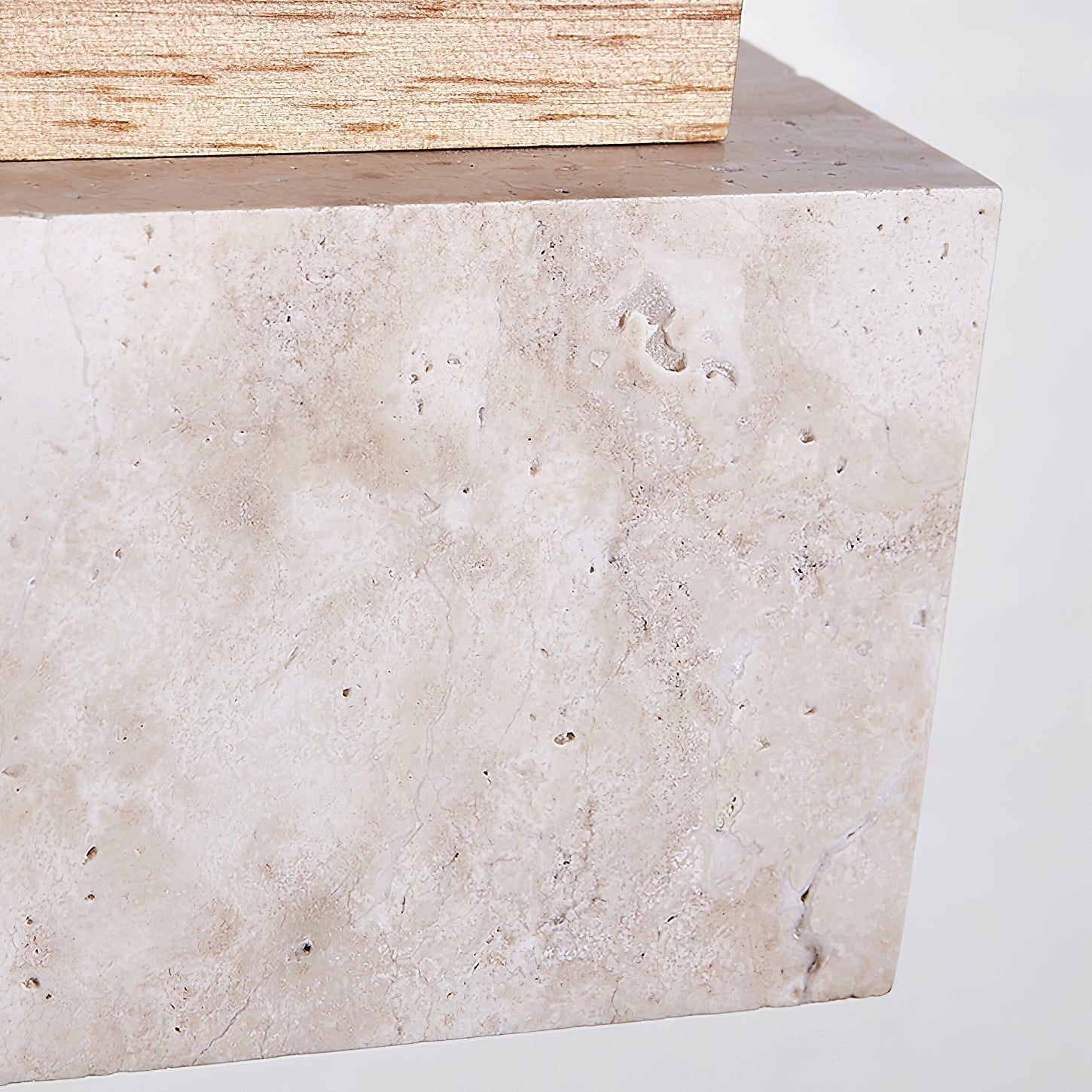 Ciraeila Rectangular Travertine Pendant Light - Letslighting