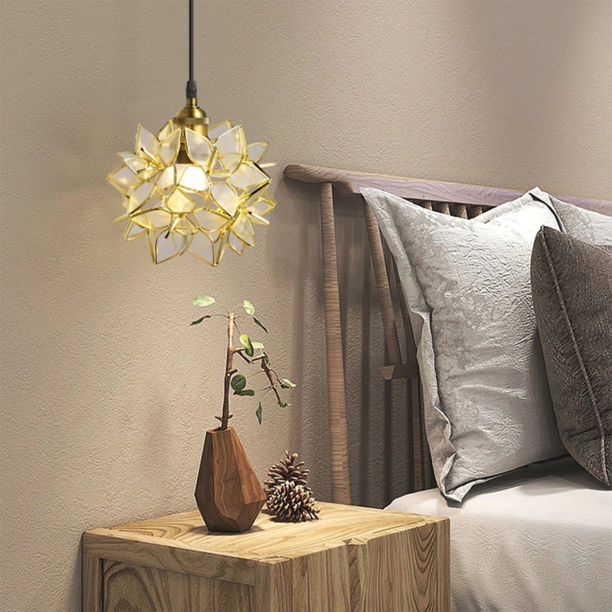 Capiz Pendant Lamp - Letslighting