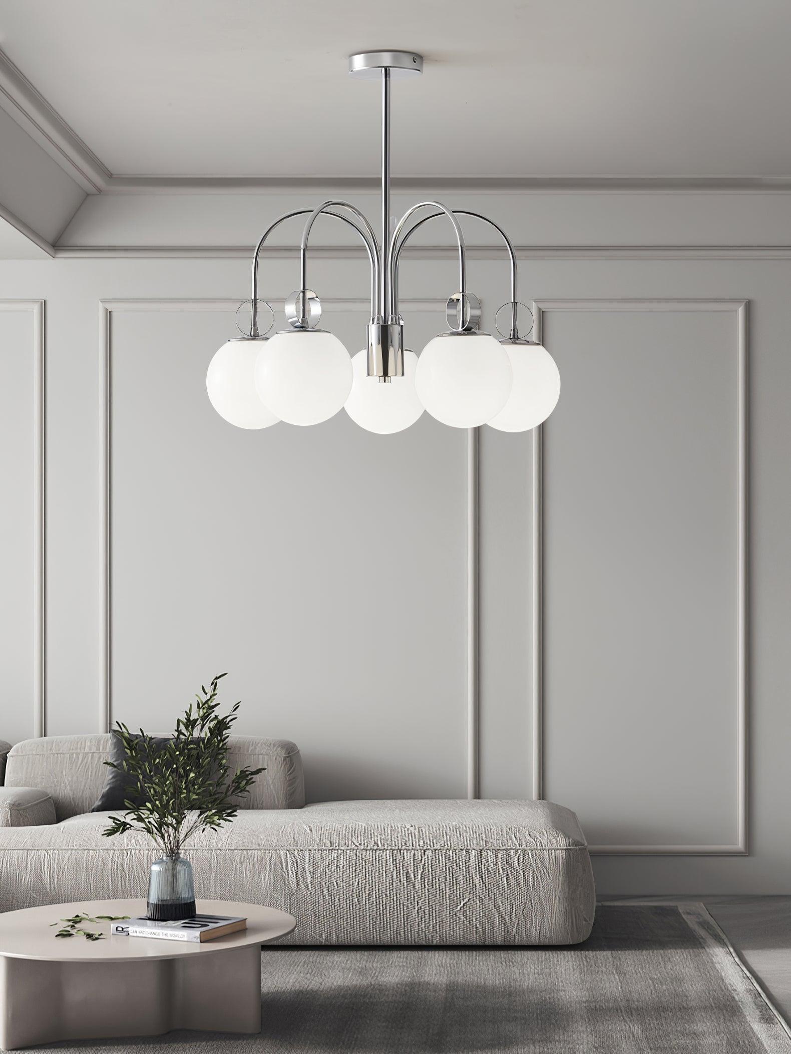 Ishaos Elegance Nordic Collection Metal Chandelier - Letslighting