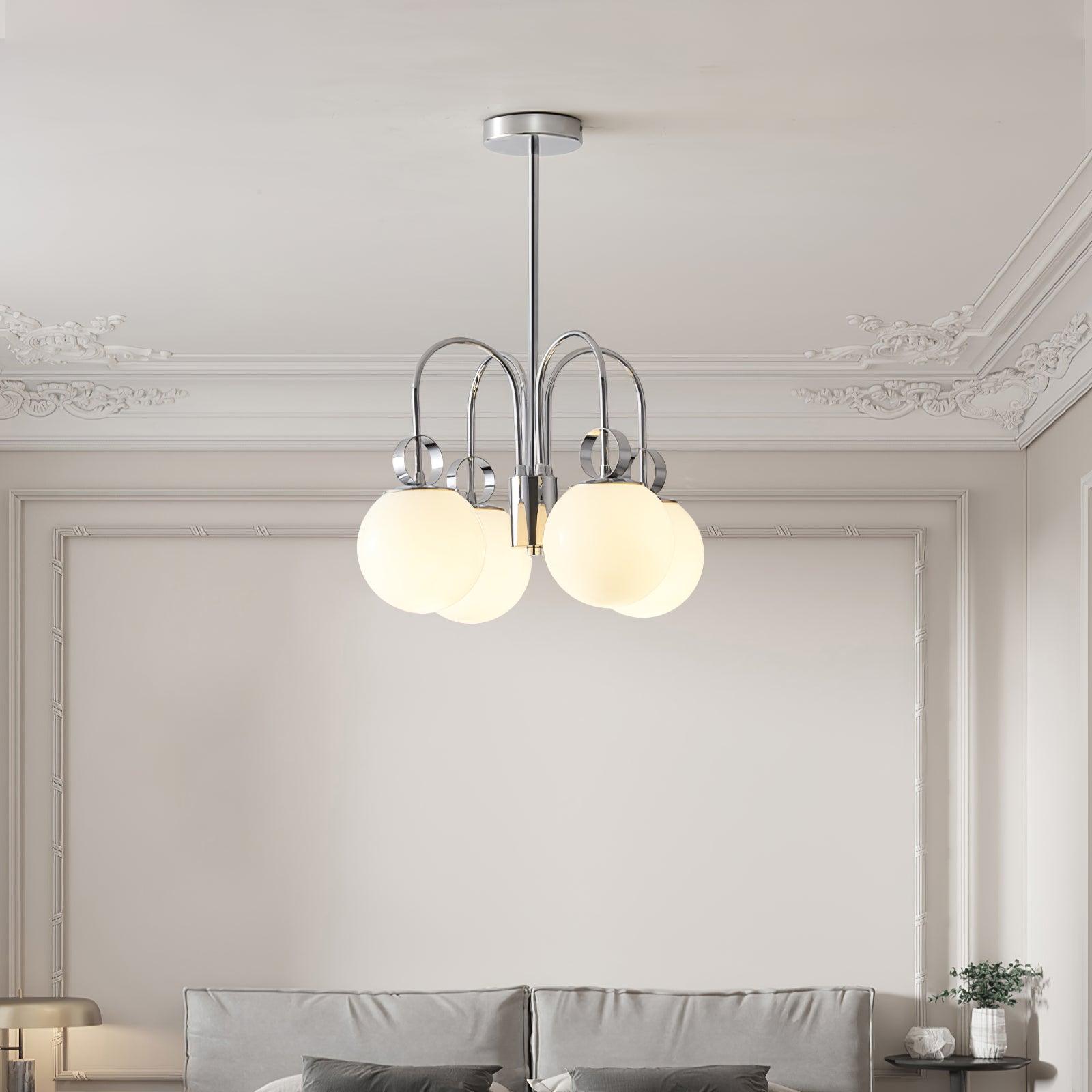Ishaos Elegance Nordic Collection Metal Chandelier - Letslighting
