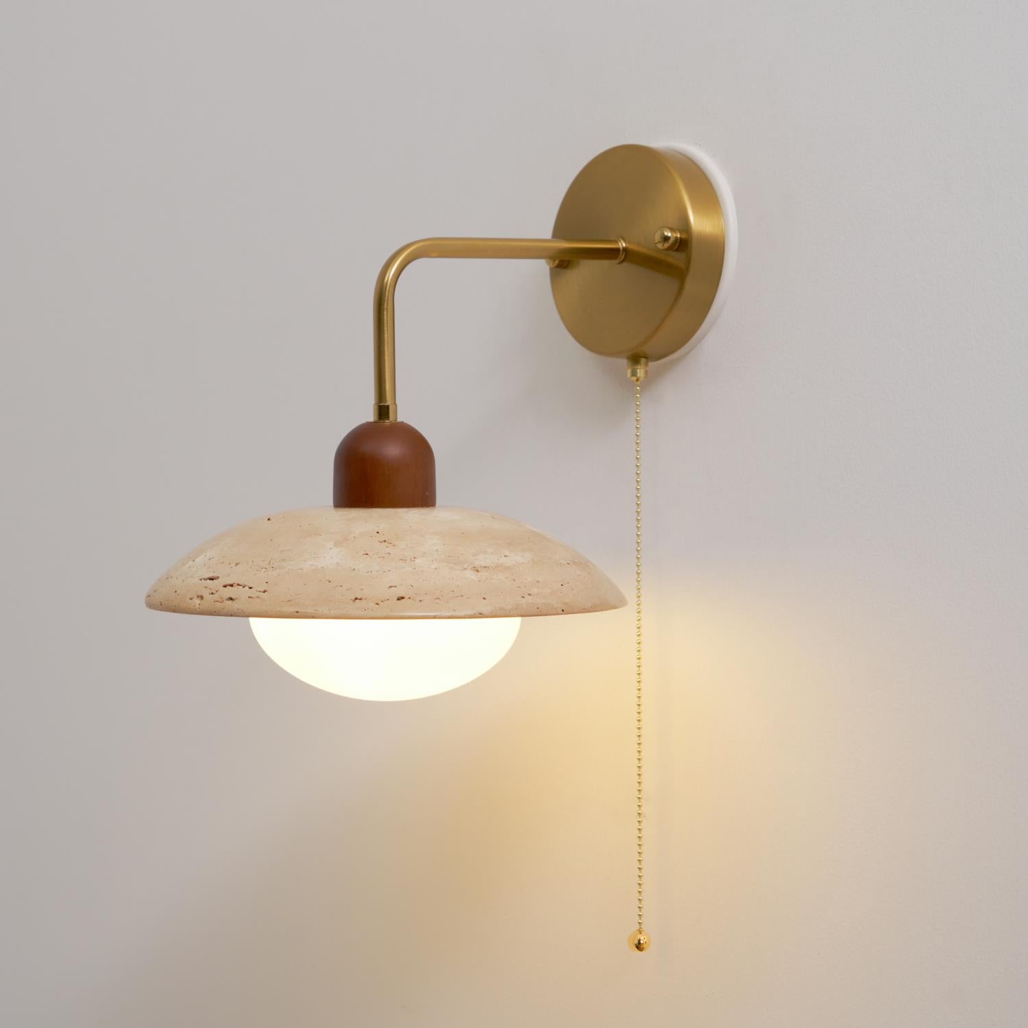 Cavone Travertine Wall Sconce - Letslighting