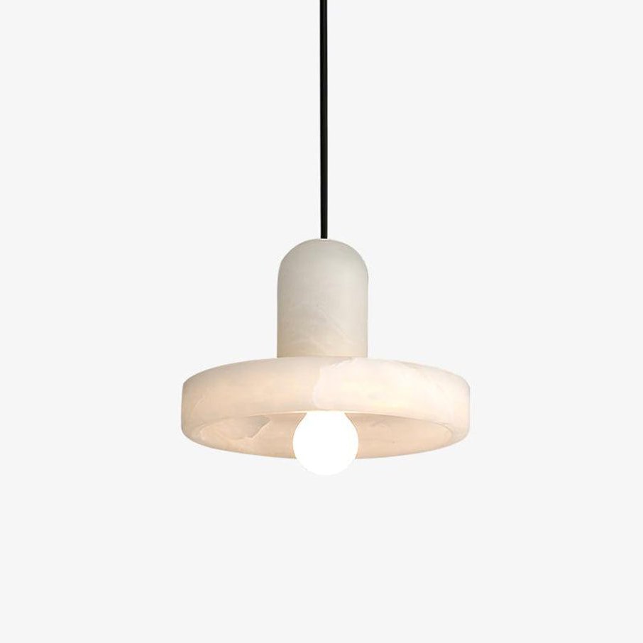 Lyvynos Stacked Alabaster Pendant Light - Letslighting