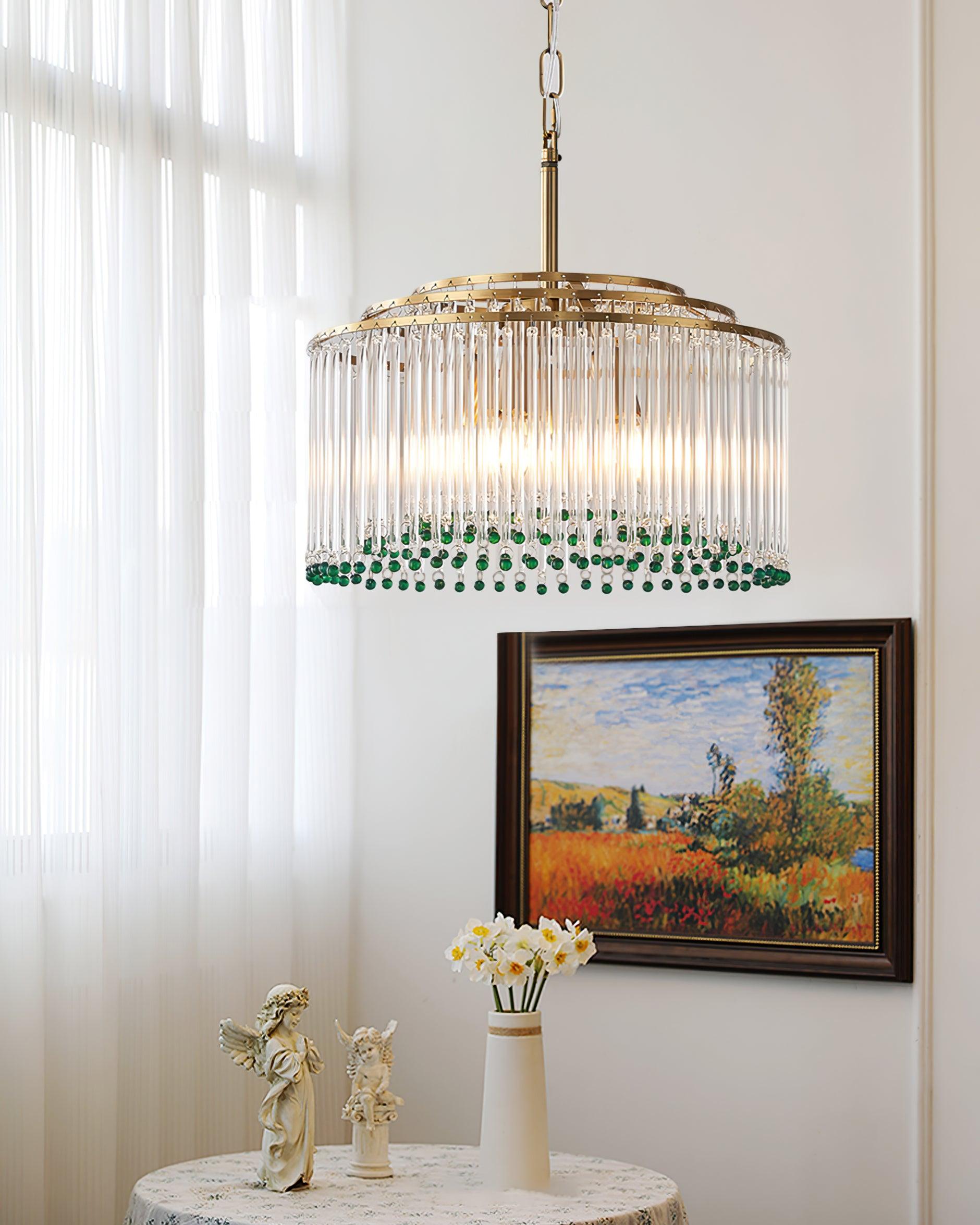 Ulcarir Postmodern Luxury Metal Glass Chandelier - Letslighting
