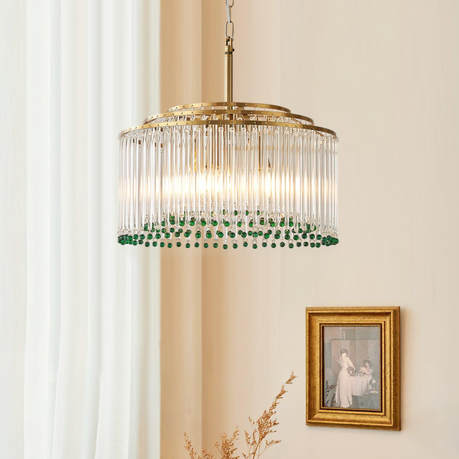 Ulcarir Postmodern Luxury Metal Glass Chandelier - Letslighting
