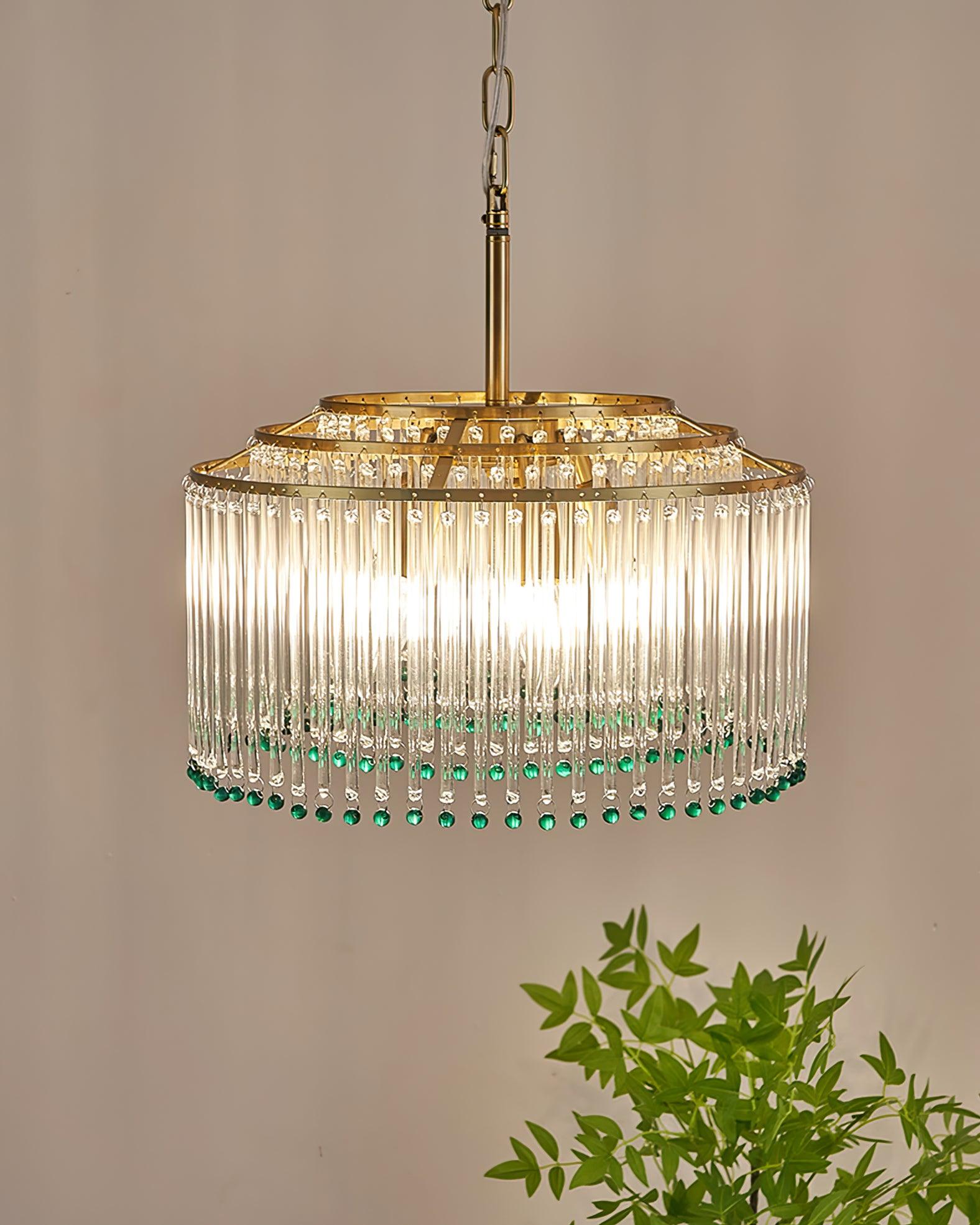 Ulcarir Postmodern Luxury Metal Glass Chandelier - Letslighting