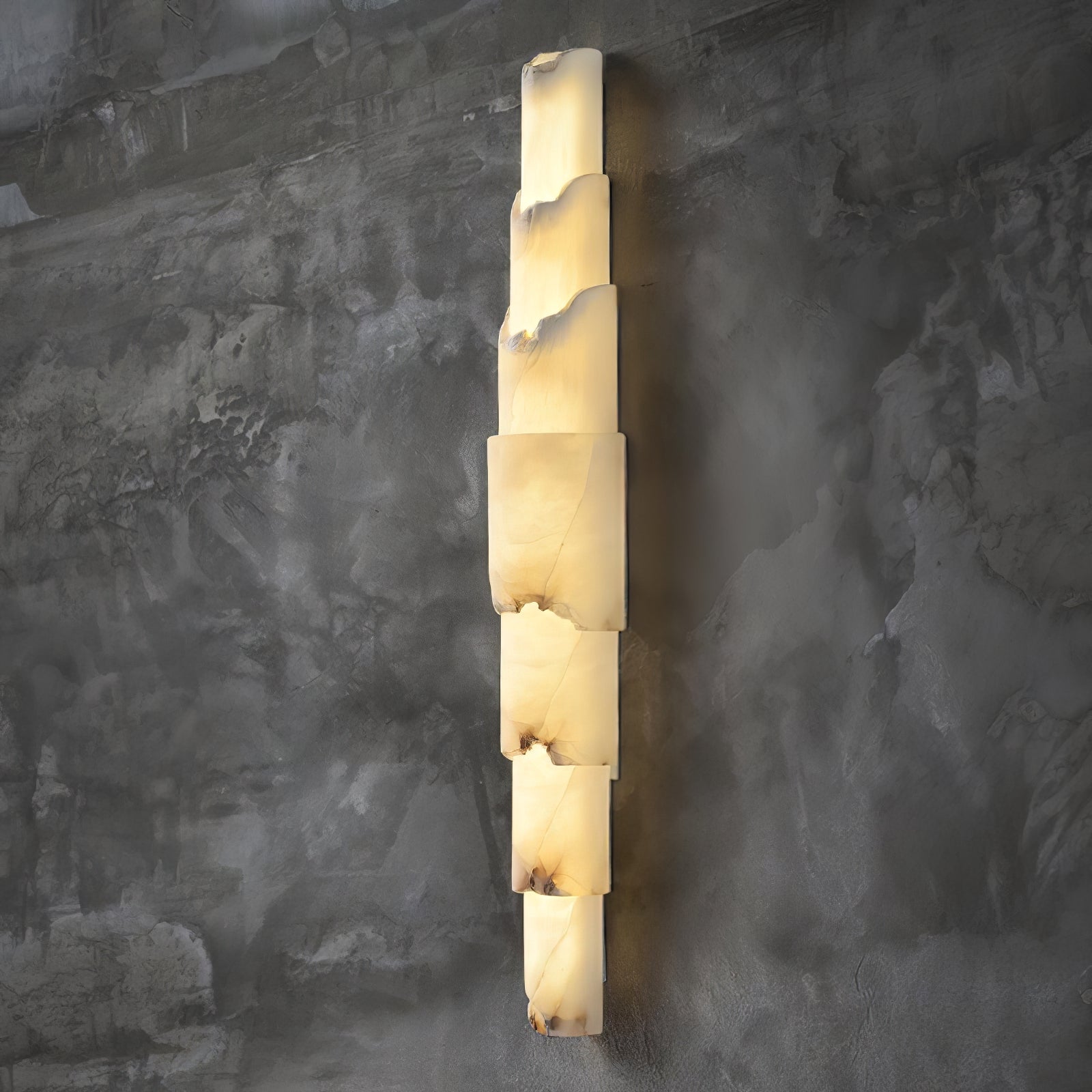Elara Multi-layer Alabaster Wall Light - Letslighting