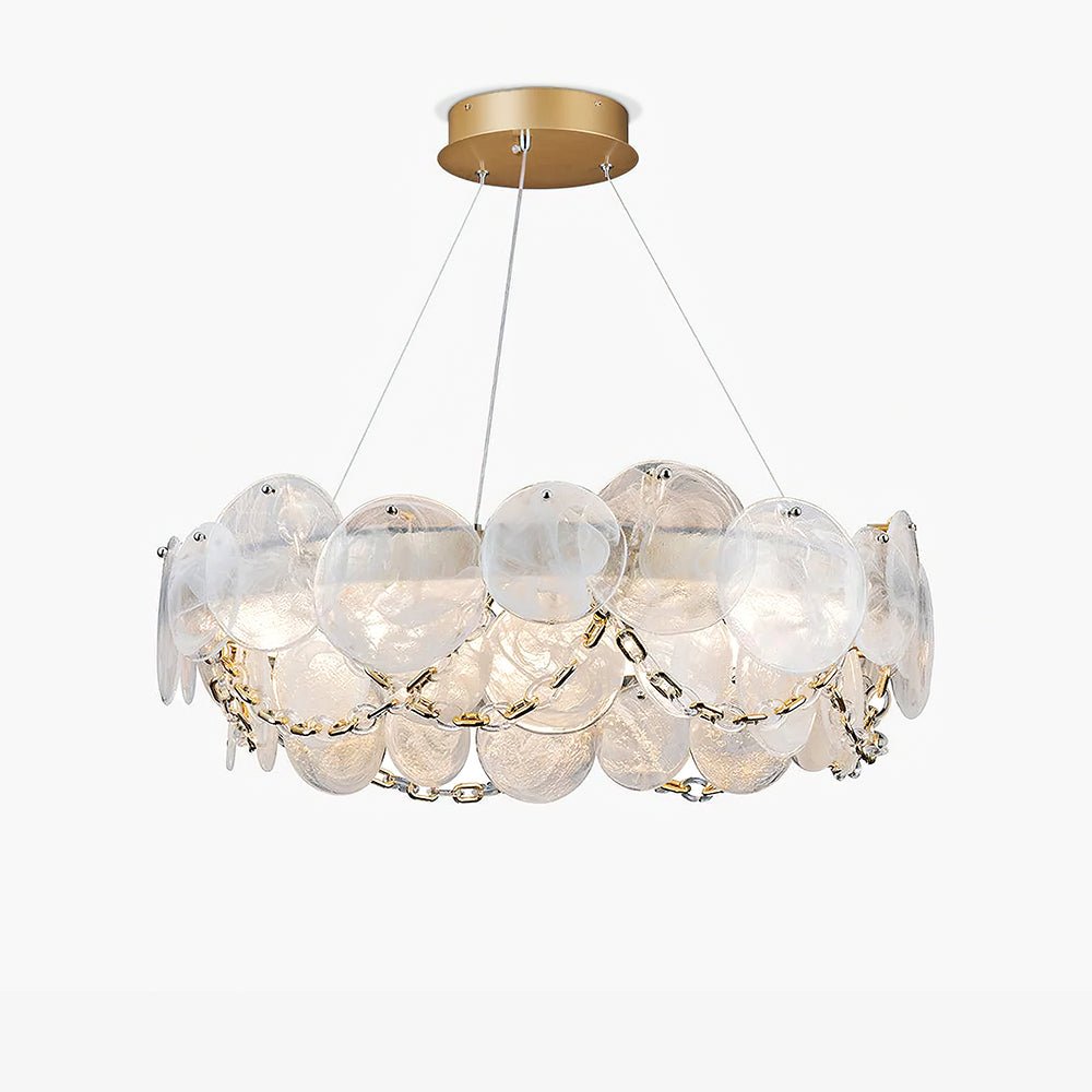 Ruby Luxury Glass Chandelier - Letslighting