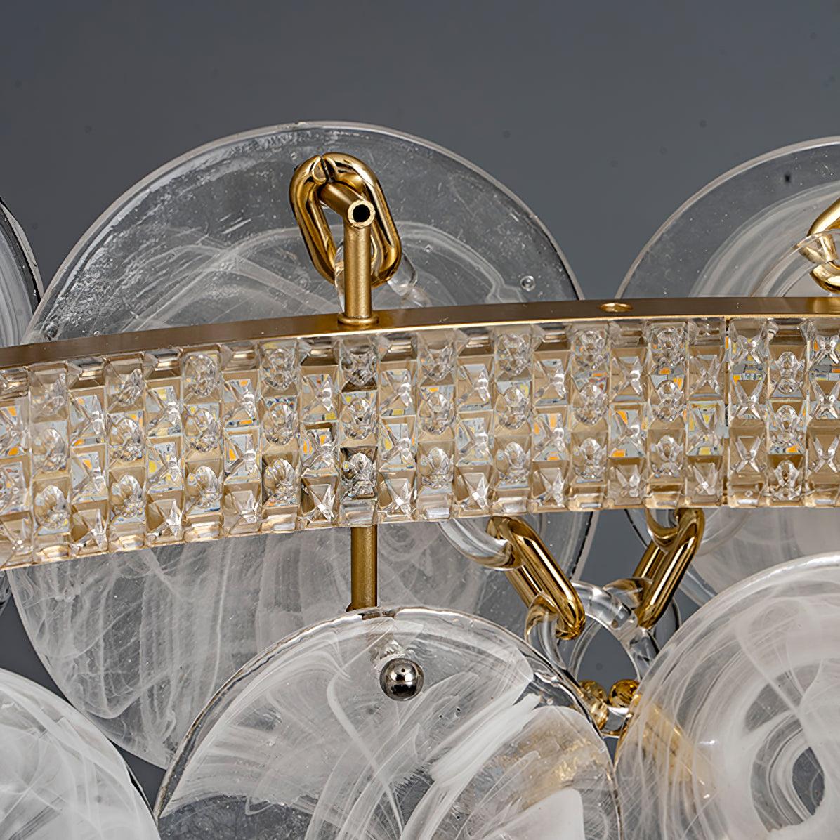 Ruby Luxury Glass Chandelier - Letslighting