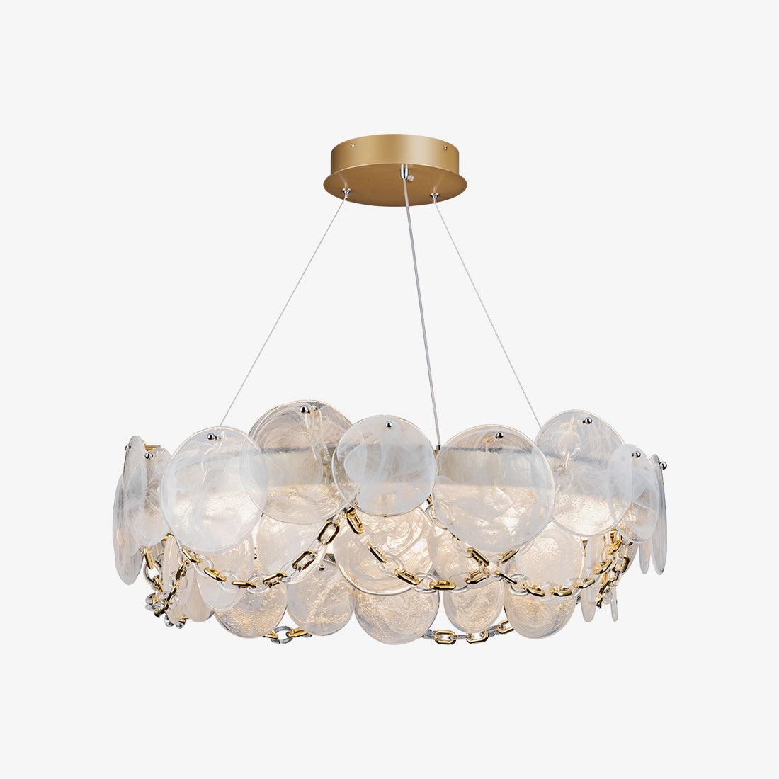 Ruby Luxury Glass Chandelier - Letslighting