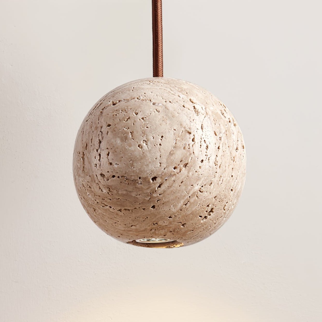 Trio Travertine Pendant Light - Letslighting